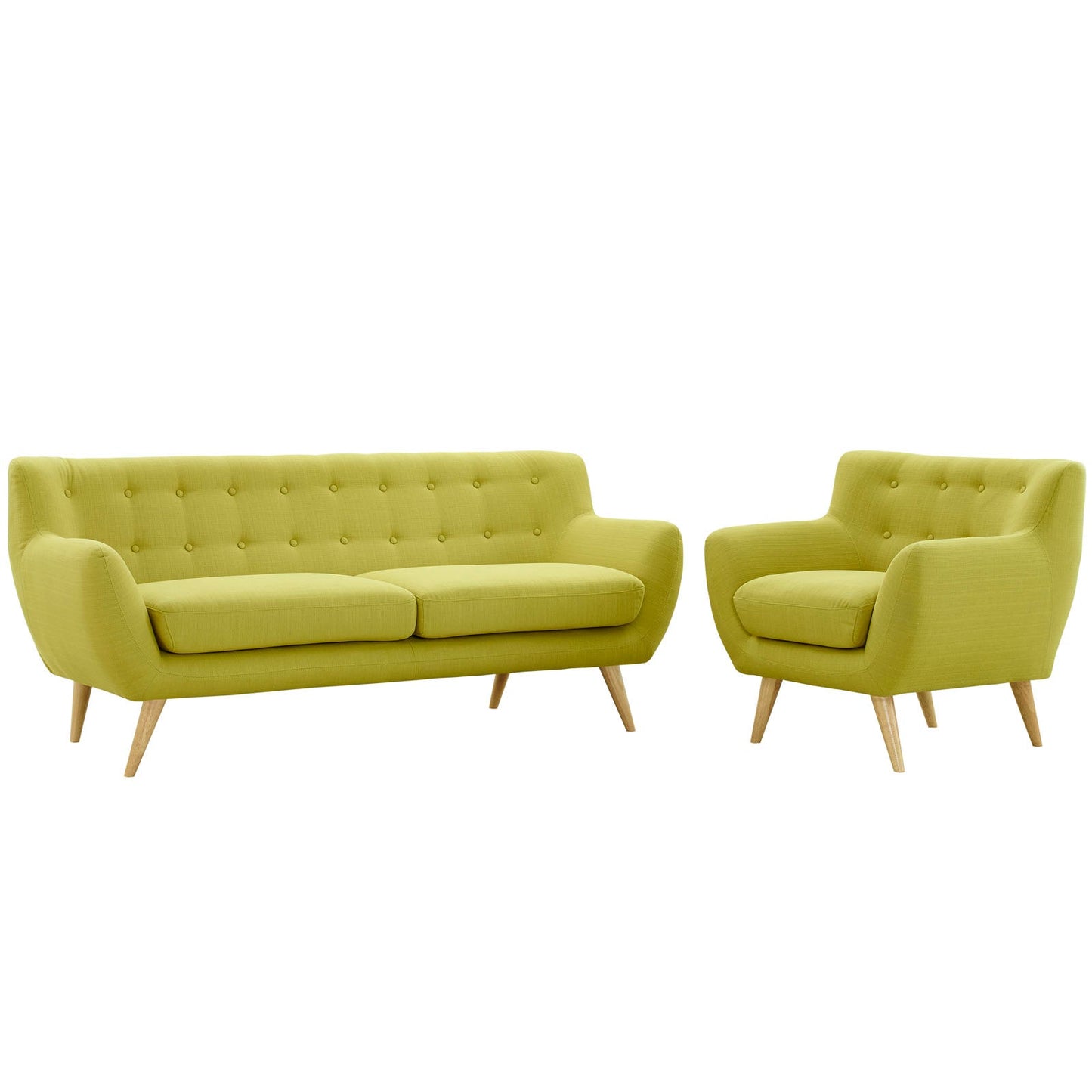Modway Remark 2 Piece Living Room Set - EEI-1784 | Sofas | Modishstore-22