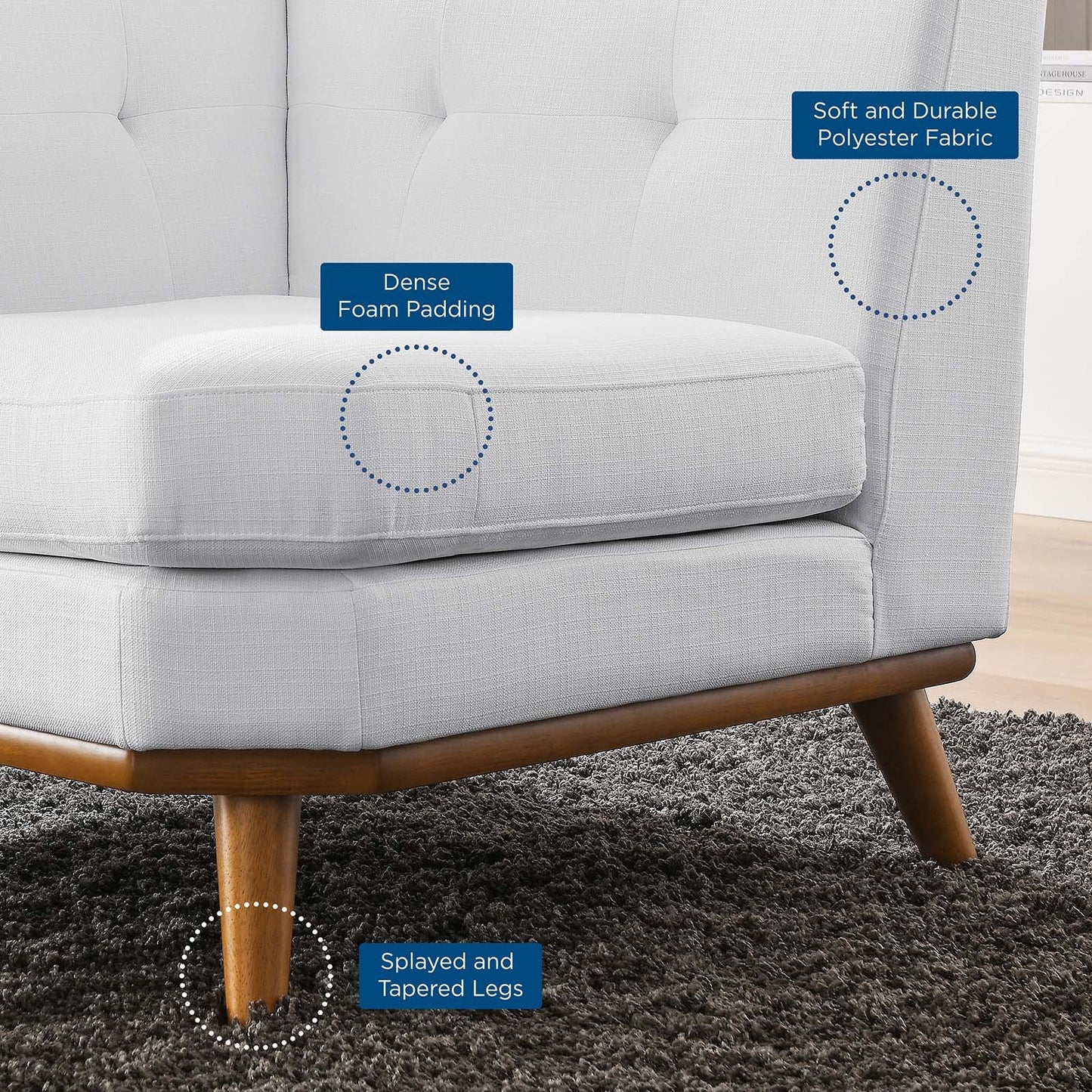 Modway Engage Corner Sofa | Sofas | 