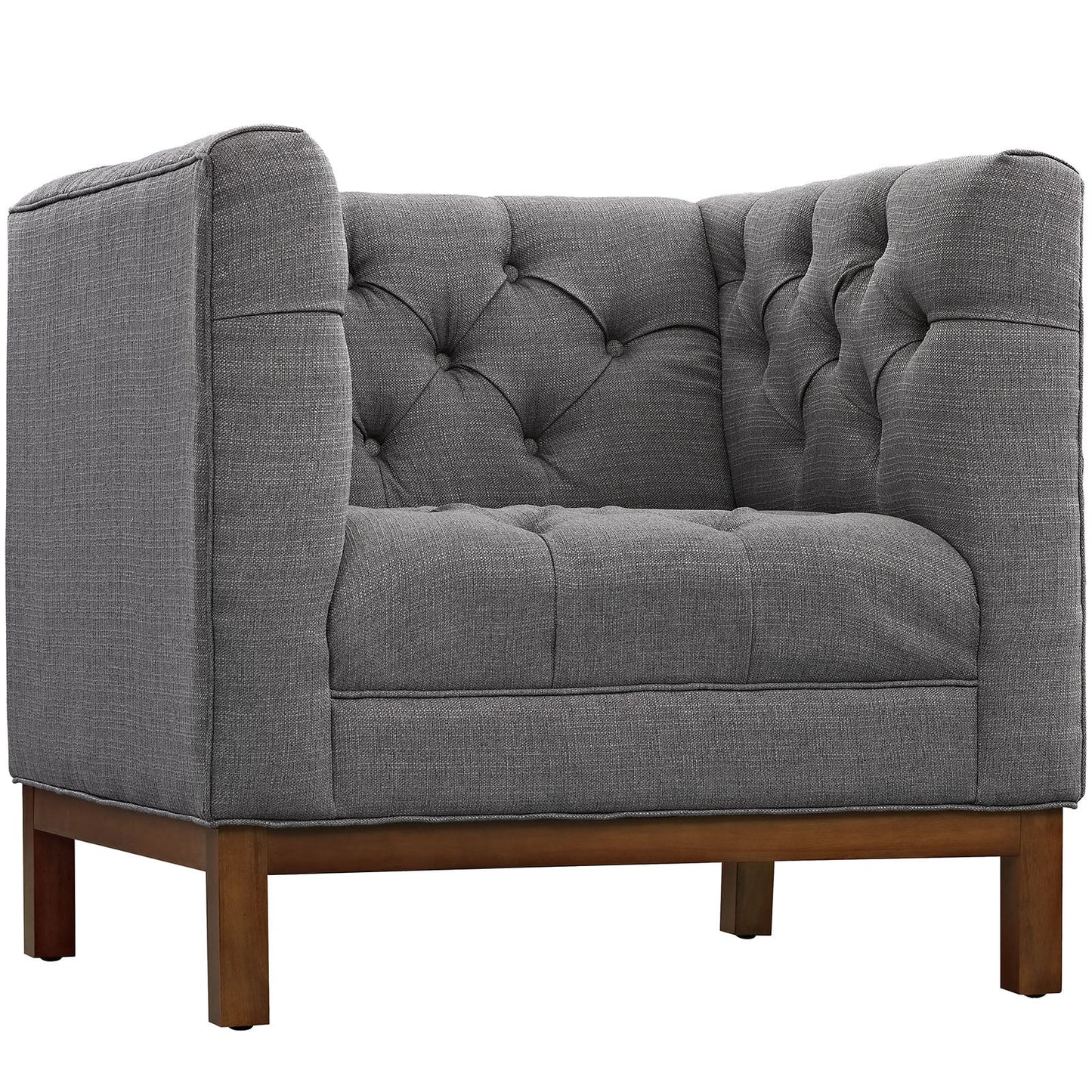 Panache Upholstered Fabric Armchair By Modway - EEI-1801 | Armchairs | Modishstore - 2