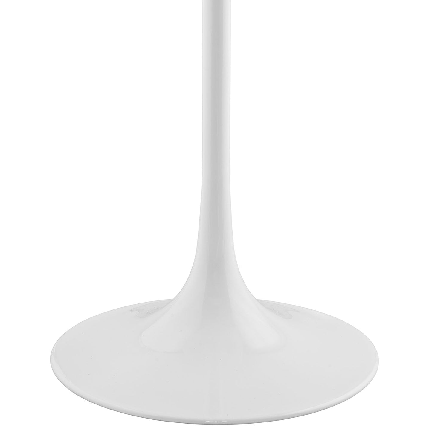 Modway Lippa 28" Artificial Marble Bar Table in White | Bar Table | Modishstore-3