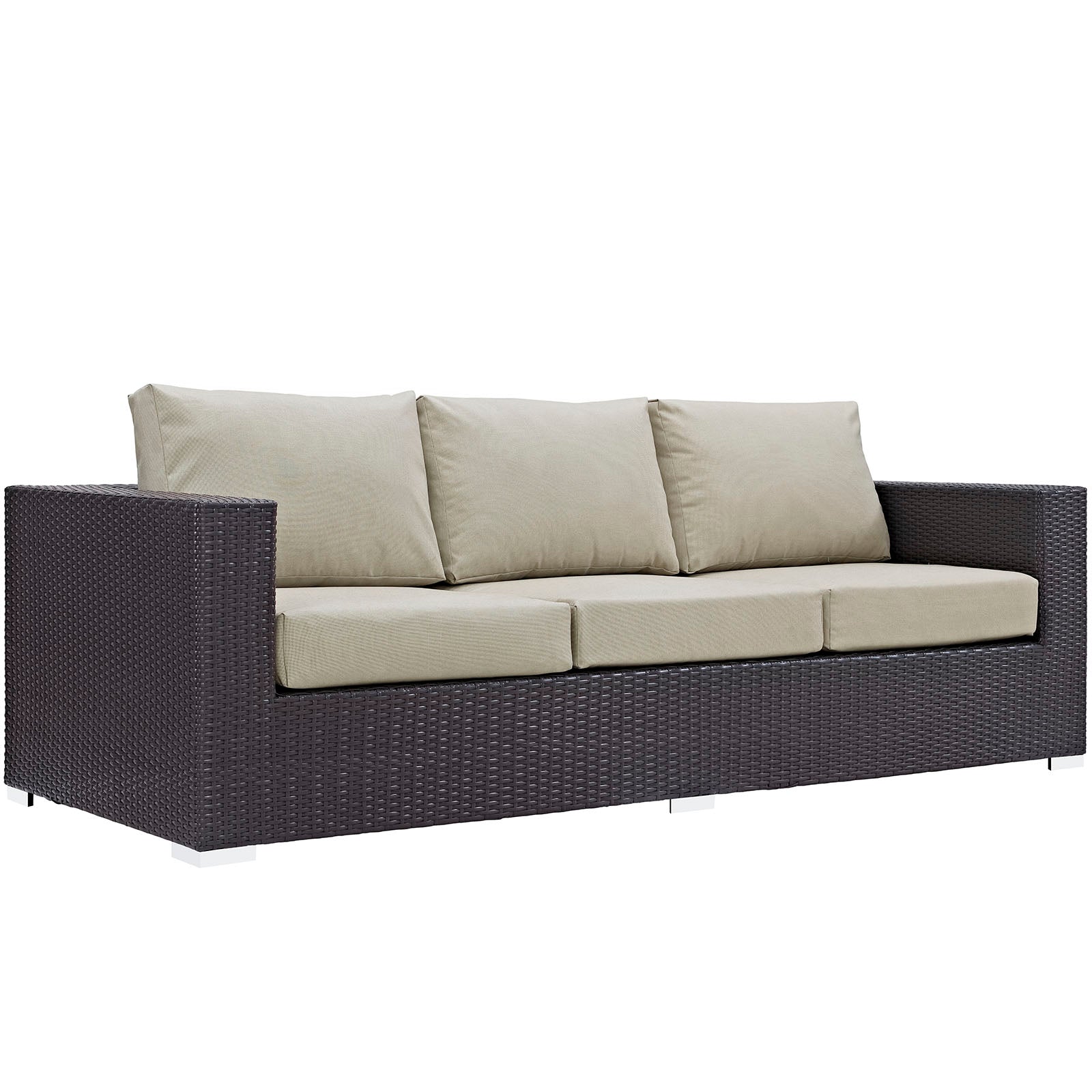 Modway Convene Outdoor Patio Sofa | Outdoor Sofas, Loveseats & Sectionals | 