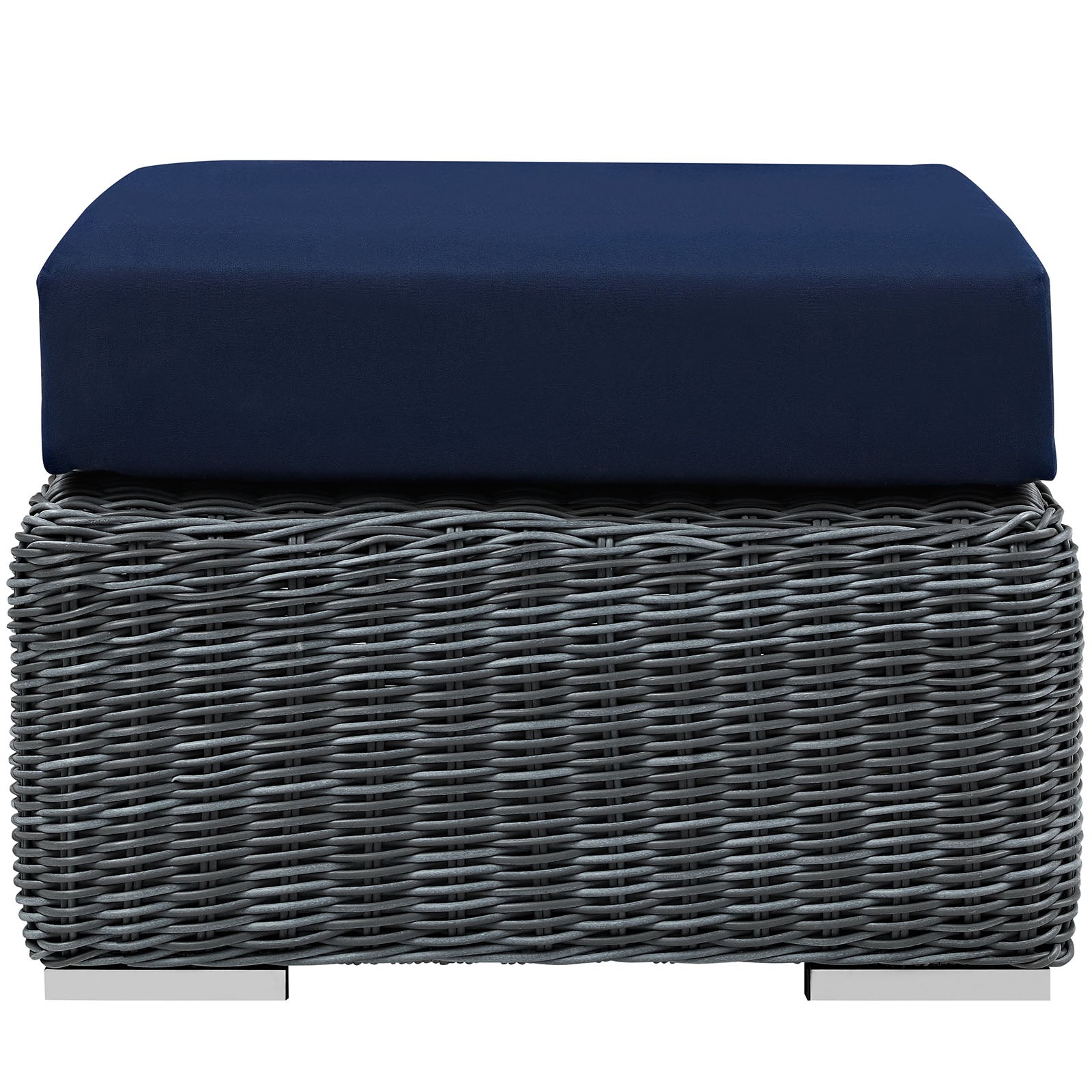 Summon Outdoor Patio Sunbrella Ottoman By Modway - EEI-1869 | Outdoor Ottomans | Modishstore - 8