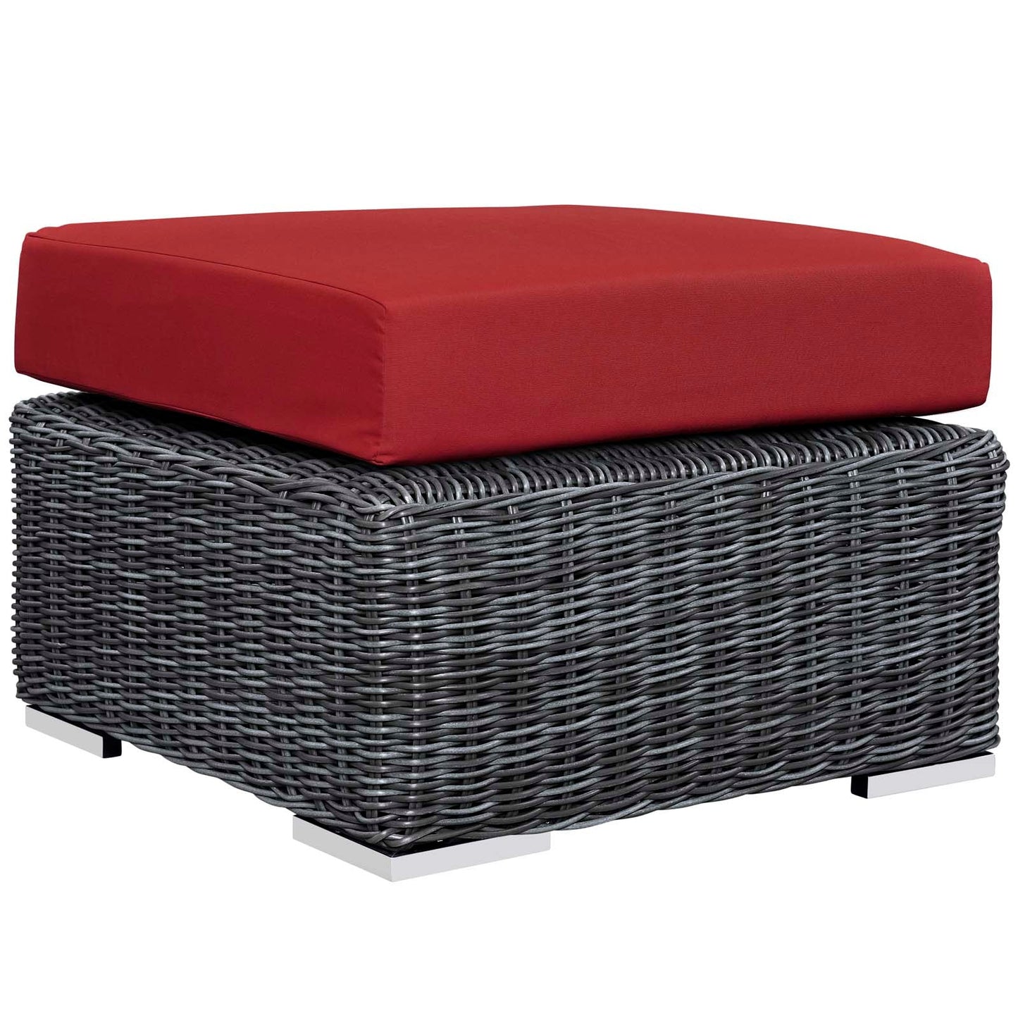 Summon Outdoor Patio Sunbrella Ottoman By Modway - EEI-1869 | Outdoor Ottomans | Modishstore - 10