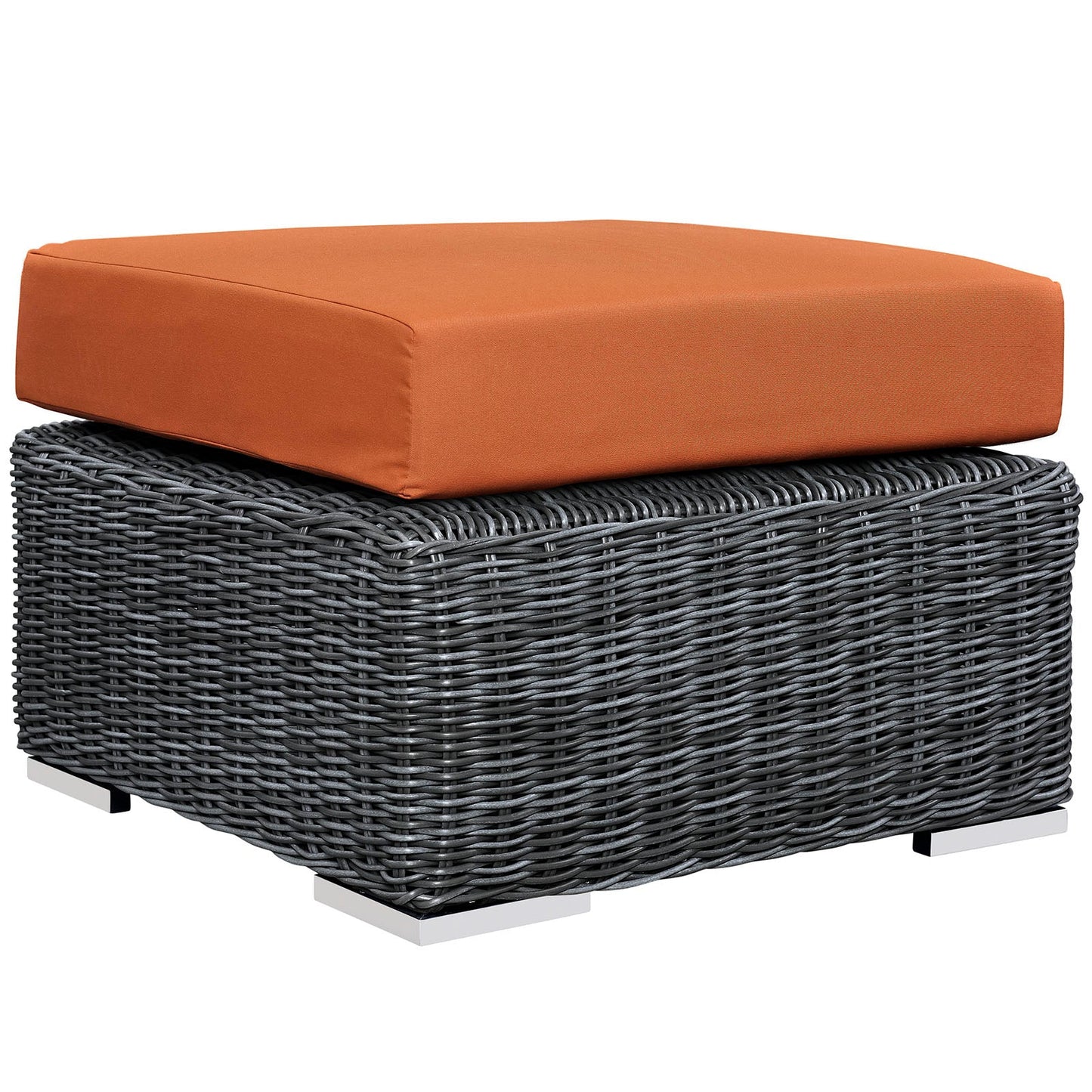 Summon Outdoor Patio Sunbrella Ottoman By Modway - EEI-1869