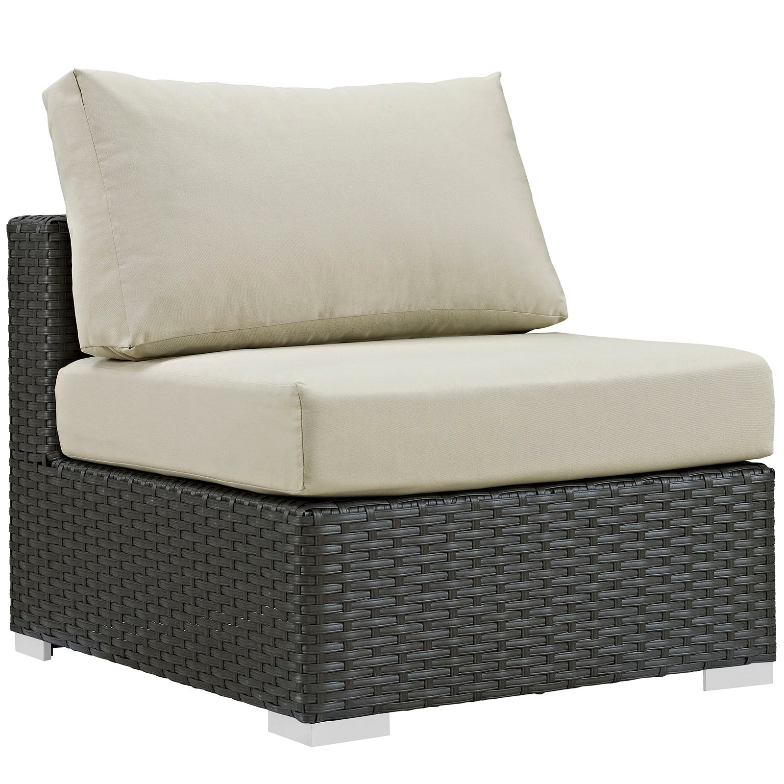 Modway Sojourn 10 Piece Outdoor Patio Sectional Set | Outdoor Sofas, Loveseats & Sectionals | Modishstore-8