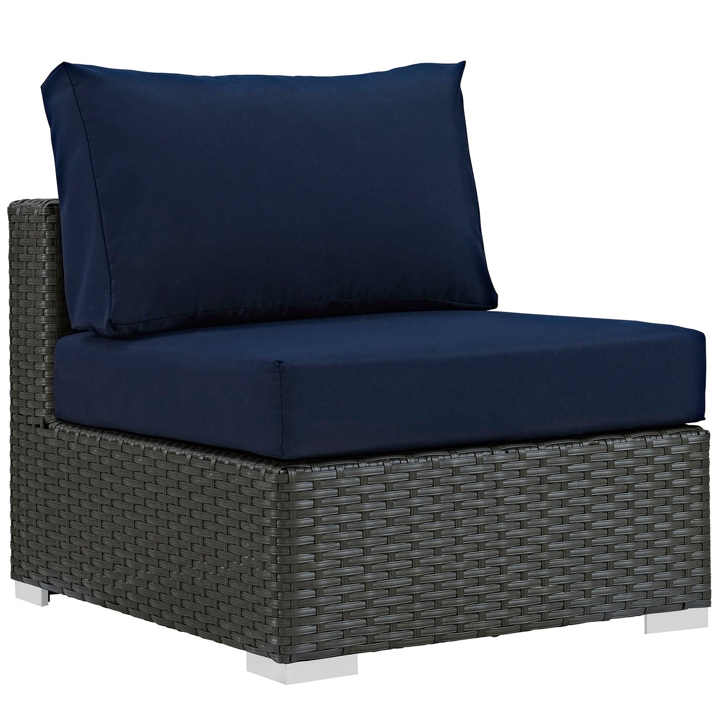 Modway Sojourn 10 Piece Outdoor Patio Sectional Set | Outdoor Sofas, Loveseats & Sectionals | Modishstore-16