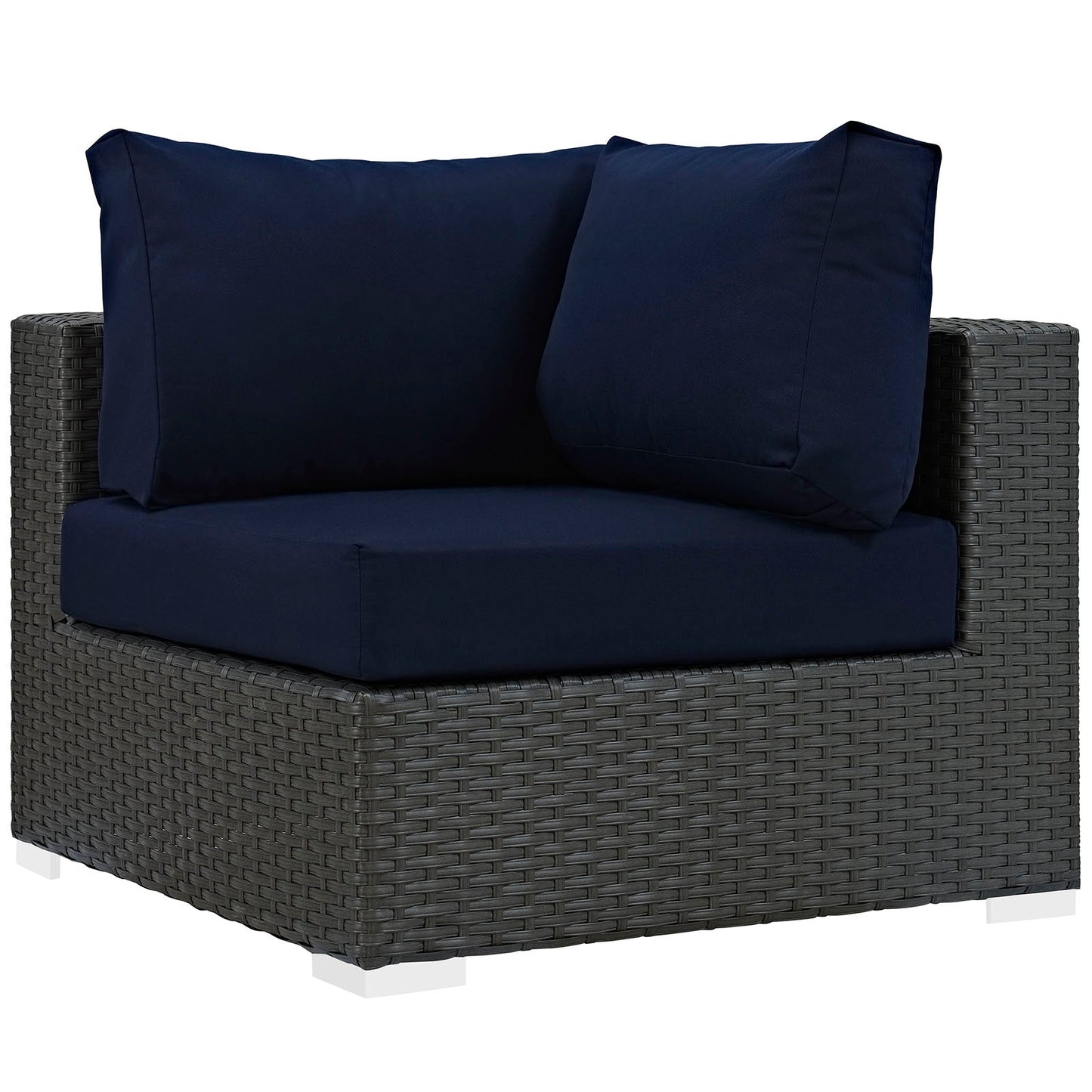 Modway Sojourn 10 Piece Outdoor Patio Sectional Set | Outdoor Sofas, Loveseats & Sectionals | Modishstore-15