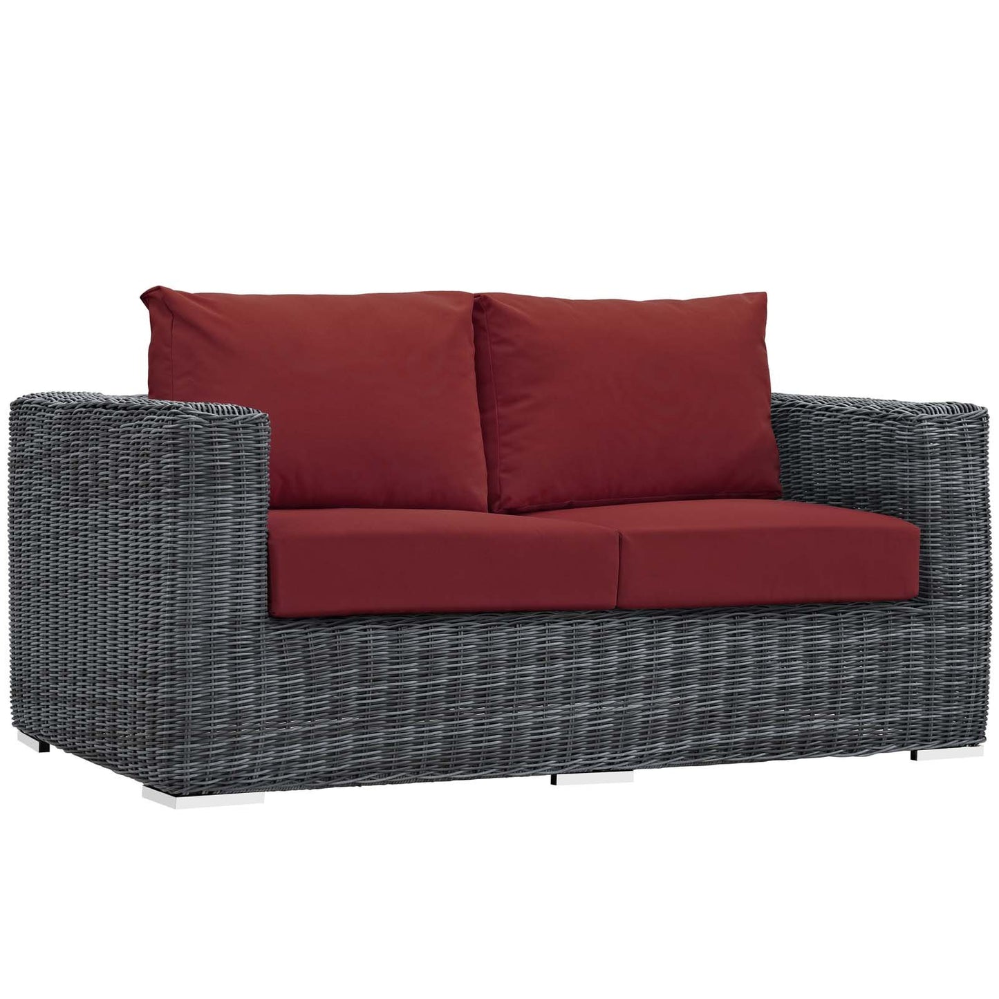 Modway Summon 8 Piece Outdoor Patio Sunbrella® Sectional Set