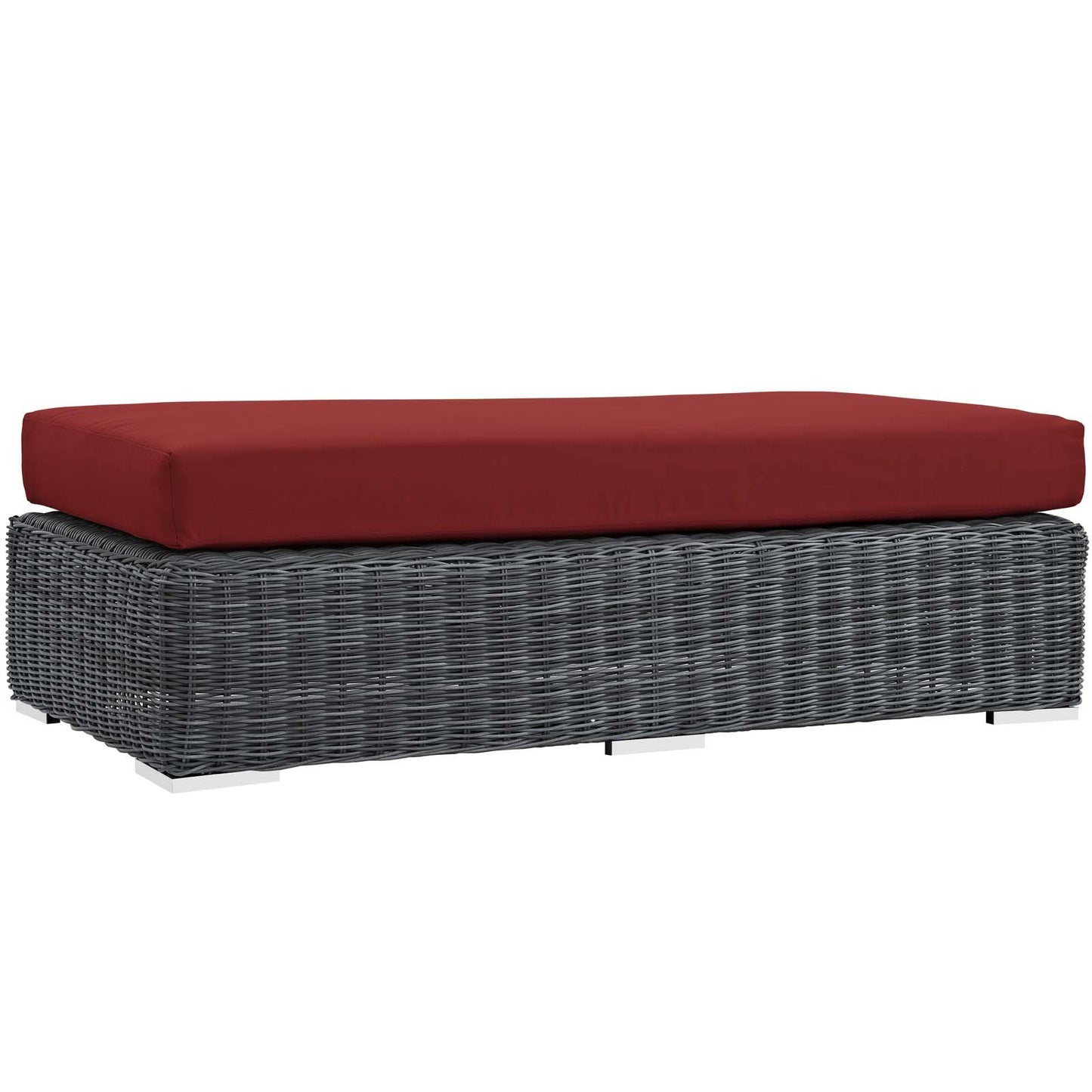 Modway Summon 9 Piece Outdoor Patio Sunbrella® Sectional Set