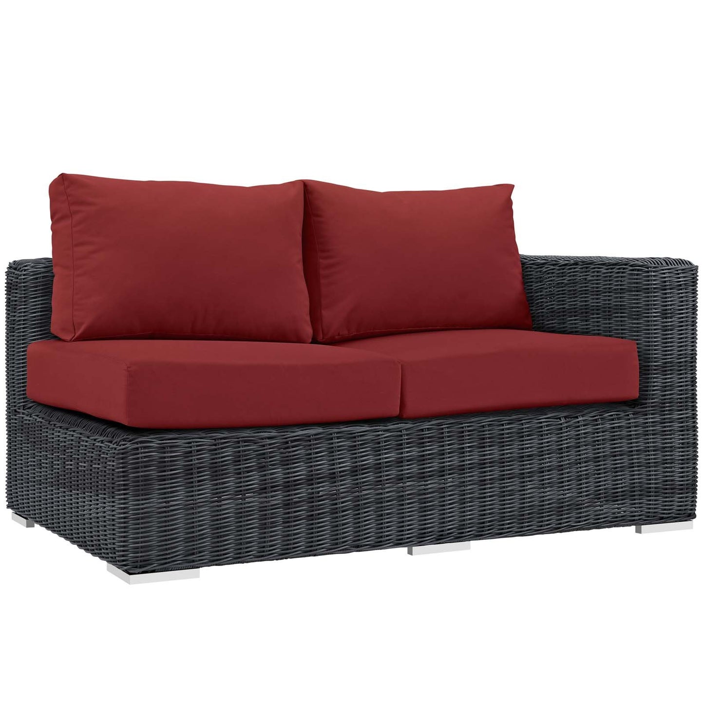 Modway Summon 11 Piece Outdoor Patio Sunbrella® Sectional Set