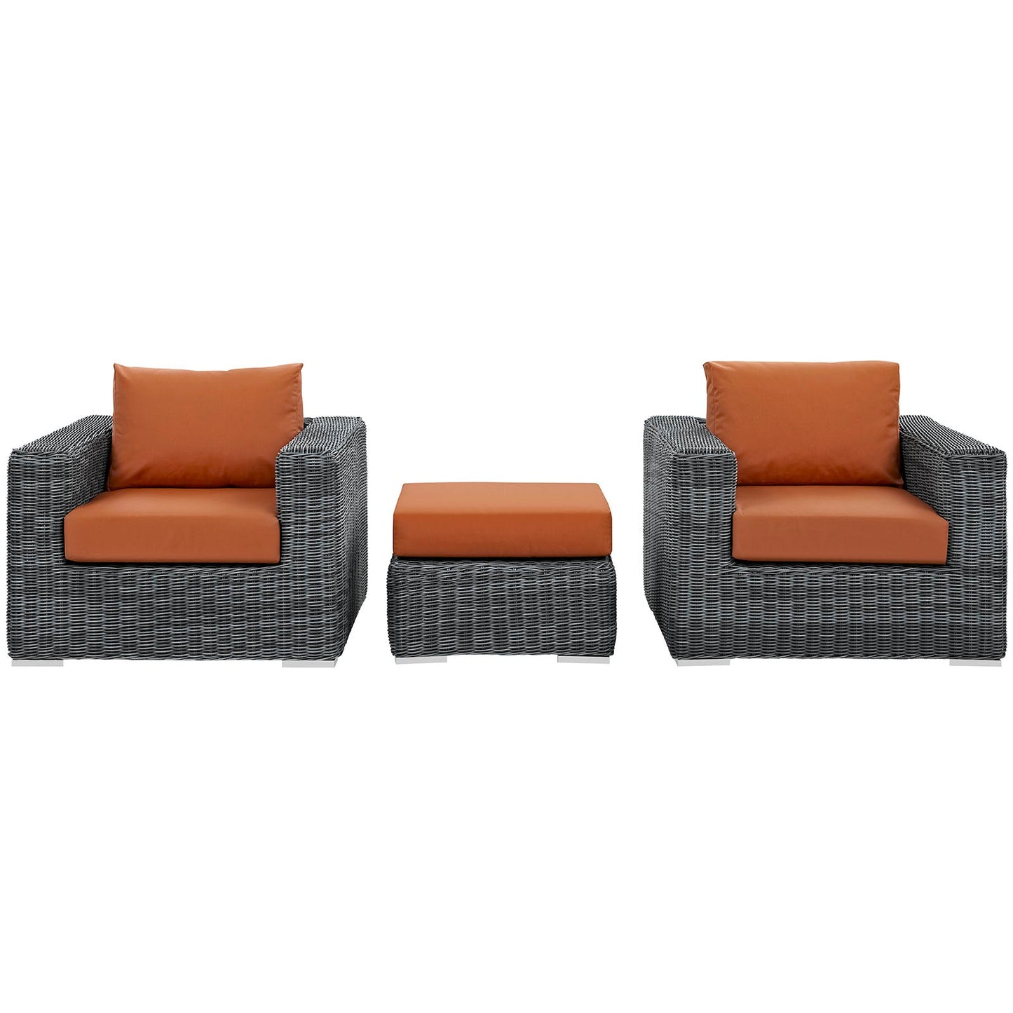 Modway Summon 3 Piece Outdoor Patio Sunbrella Sectional Set - EEI-1905 - EEI-1905