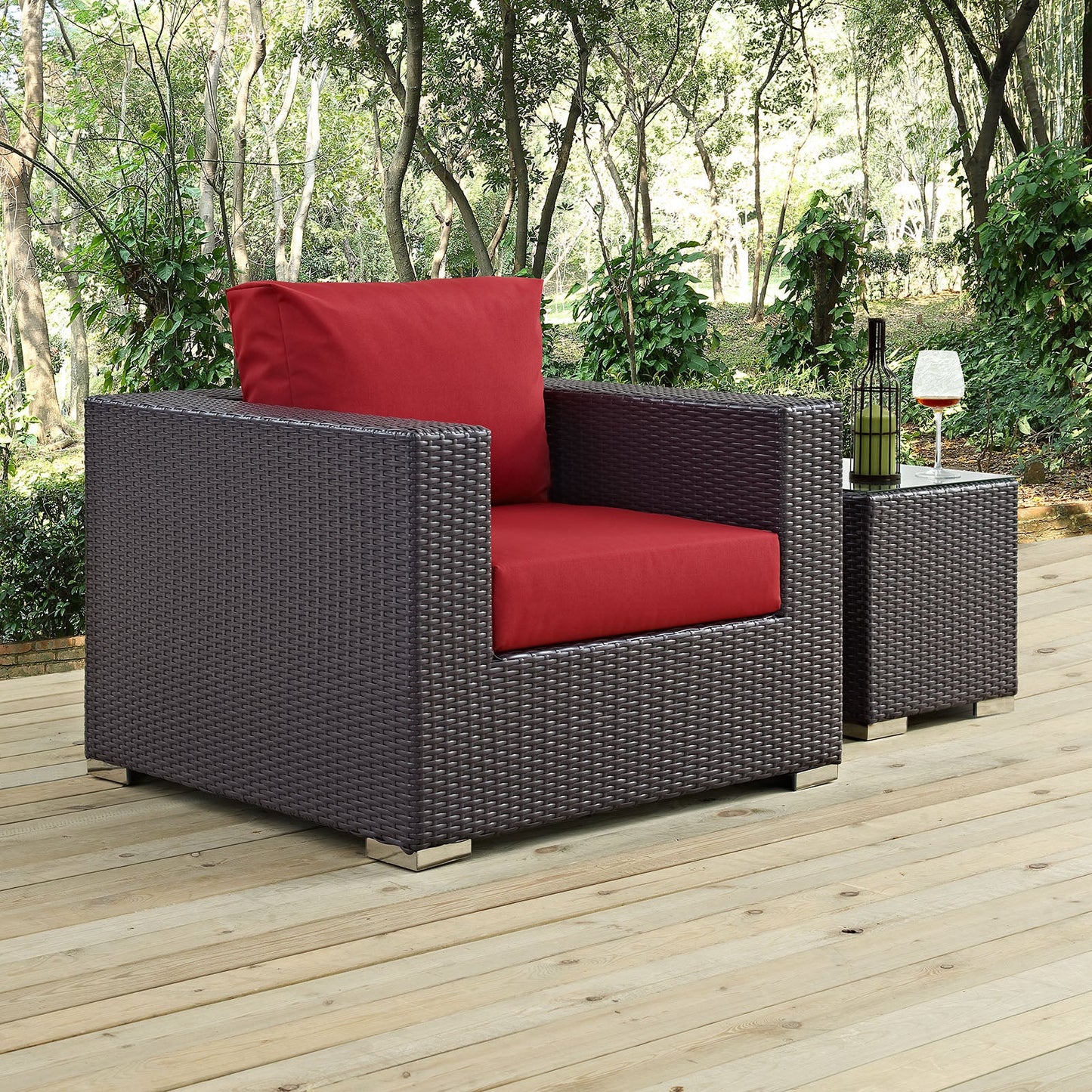 Modway Convene Outdoor Patio Armchair | Outdoor Chairs | 