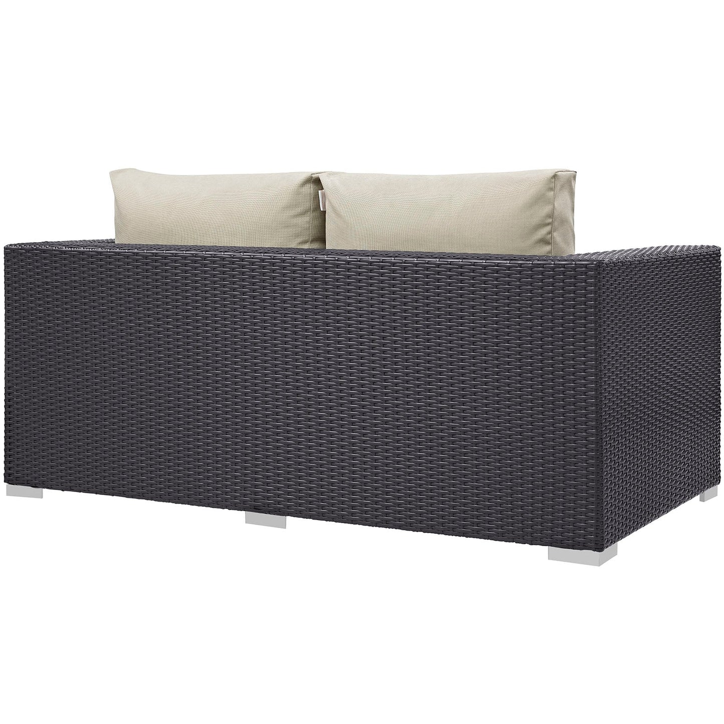 Modway Convene Outdoor Patio Loveseat | Outdoor Sofas, Loveseats & Sectionals | 
