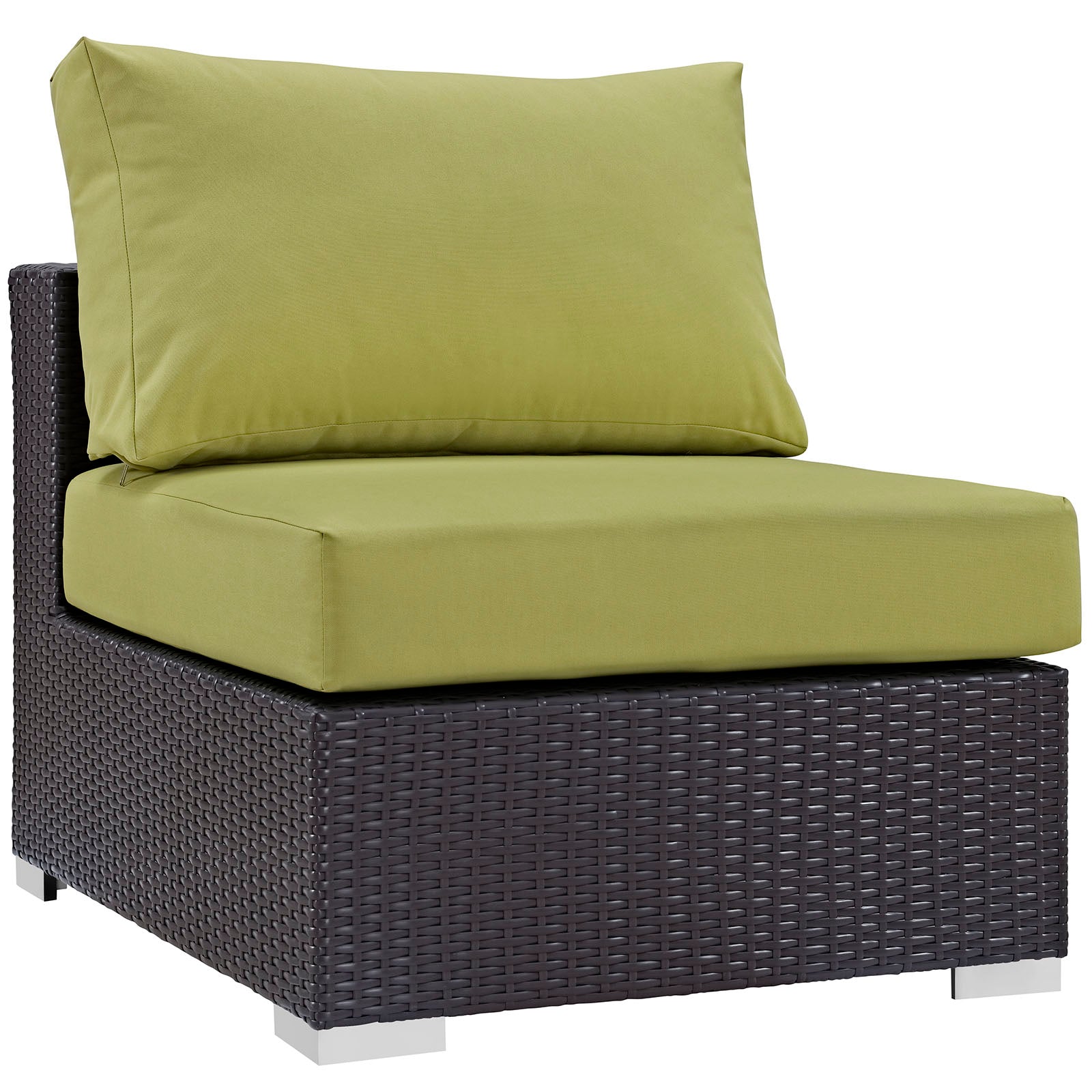 Modway Convene Outdoor Patio Armless | Outdoor Chairs | 