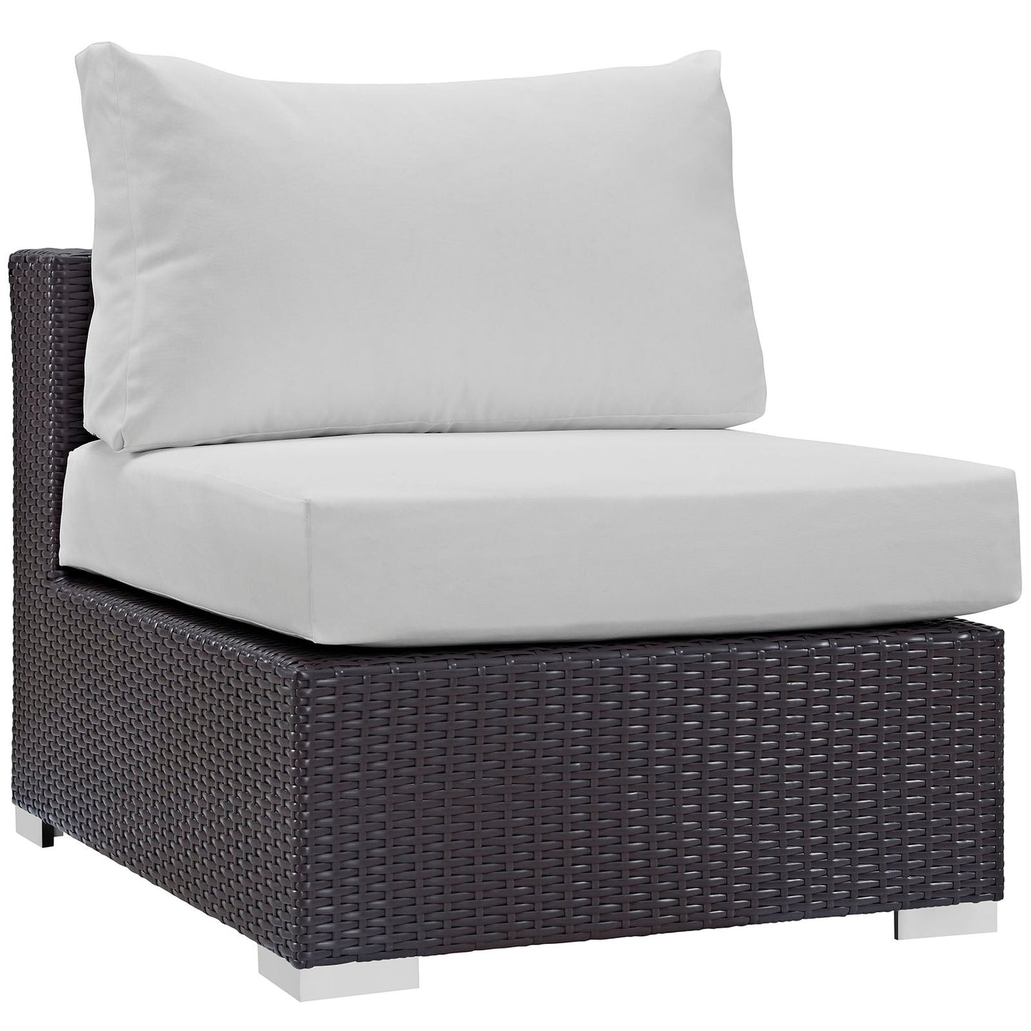 Modway Convene Outdoor Patio Armless | Outdoor Chairs | 