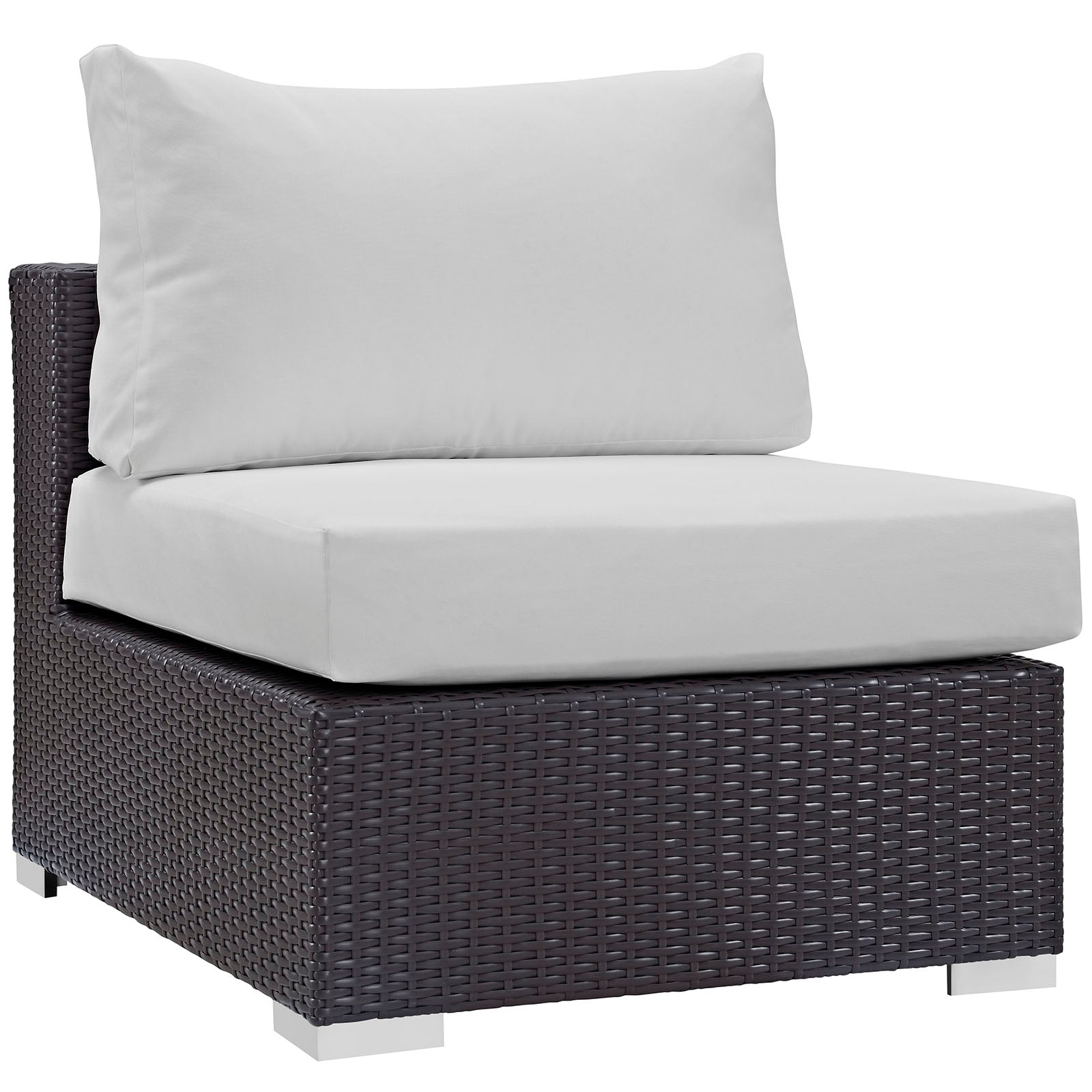 Modway Convene Outdoor Patio Armless | Outdoor Chairs | 
