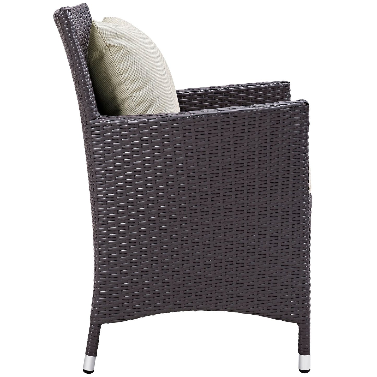 Modway Convene Dining Outdoor Patio Armchair | Outdoor Chairs | 