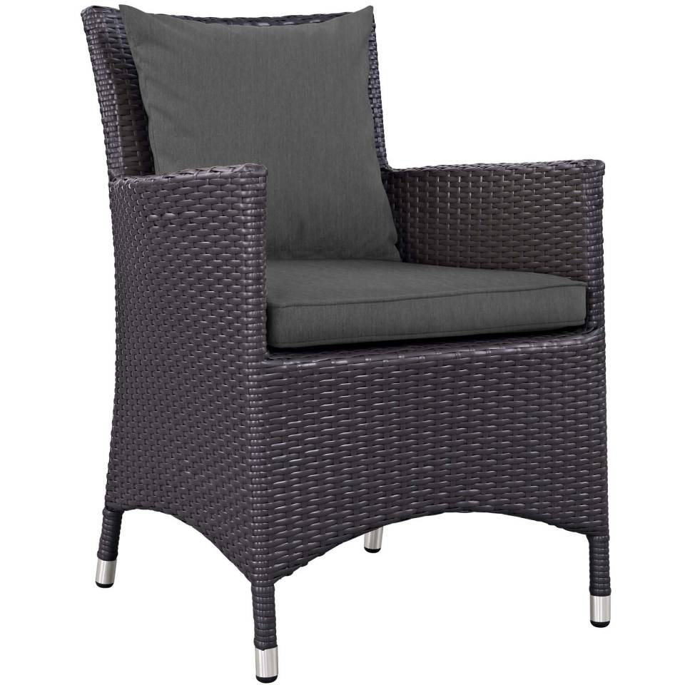 Modway Convene Dining Outdoor Patio Armchair | Outdoor Chairs | 