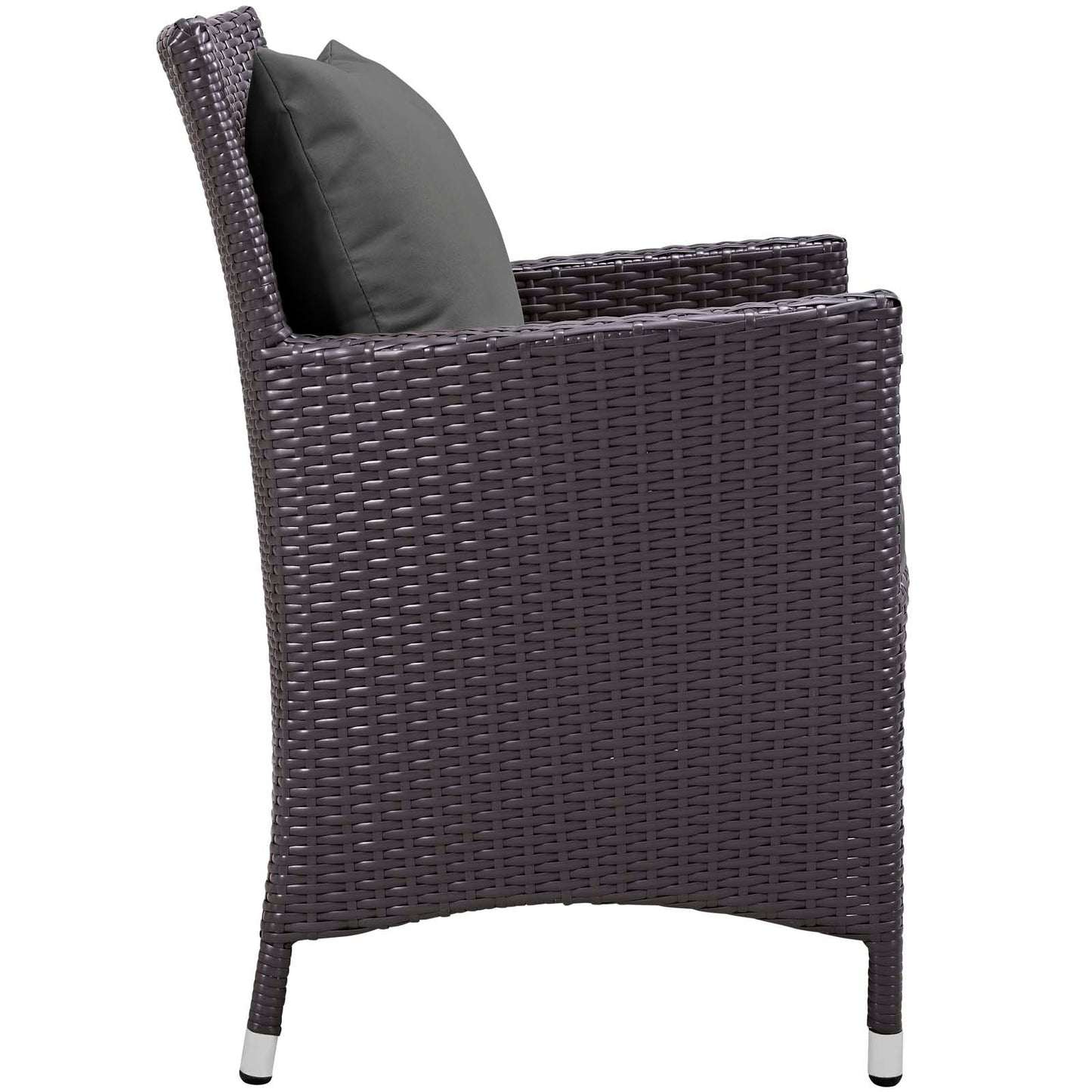 Modway Convene Dining Outdoor Patio Armchair | Outdoor Chairs | 