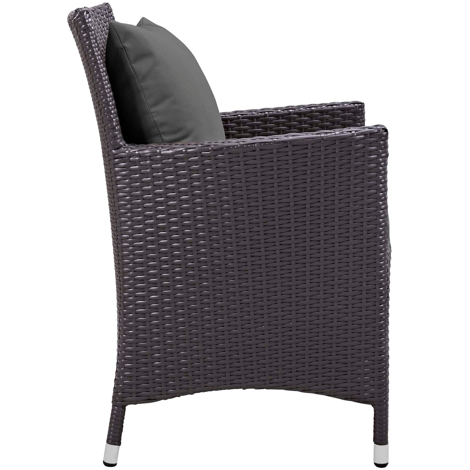 Modway Convene Dining Outdoor Patio Armchair | Outdoor Chairs | 