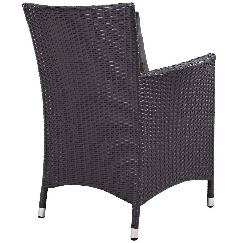Modway Convene Dining Outdoor Patio Armchair | Outdoor Chairs | 