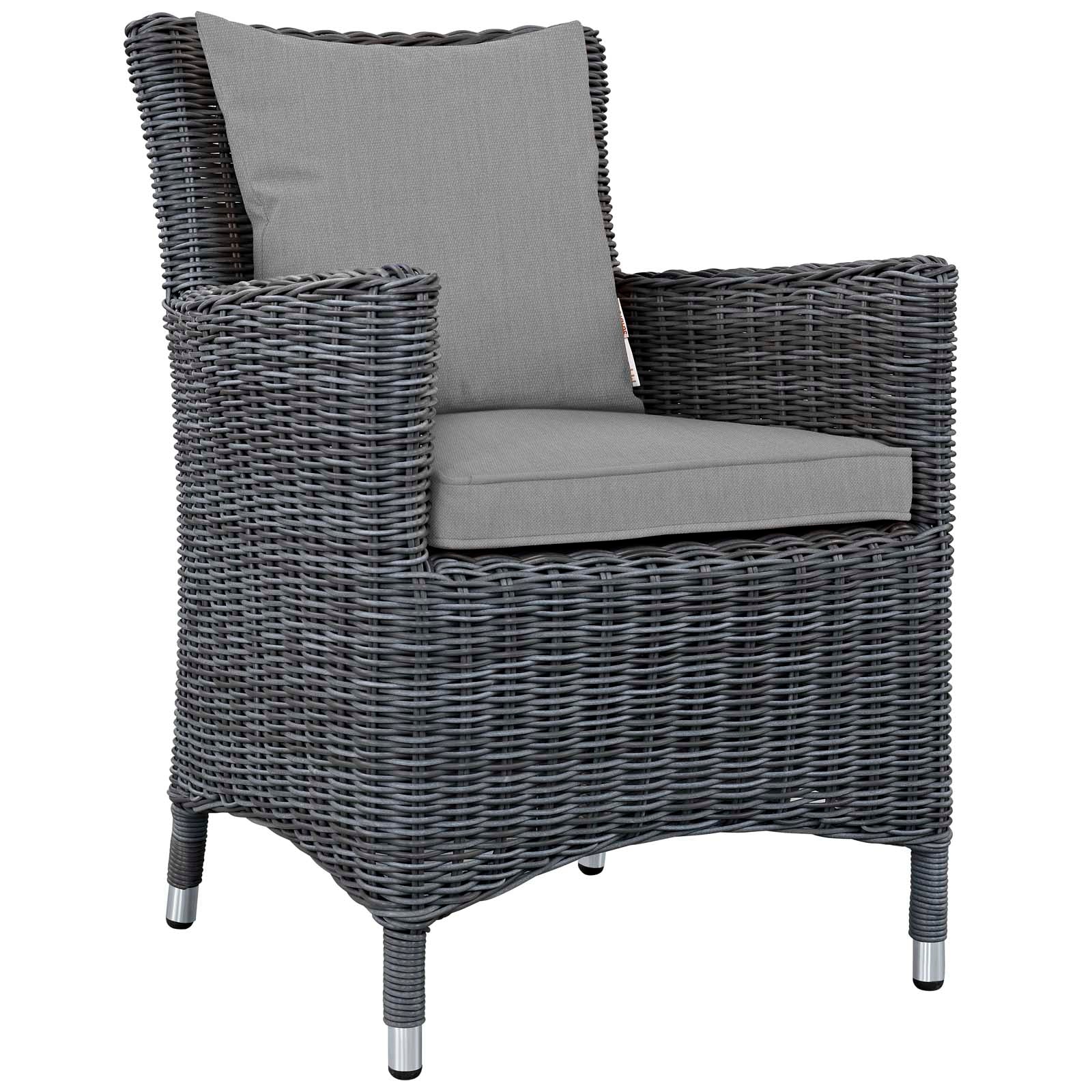 Modway Summon Dining Outdoor Patio Armchair | Outdoor Chairs | Modishstore-20