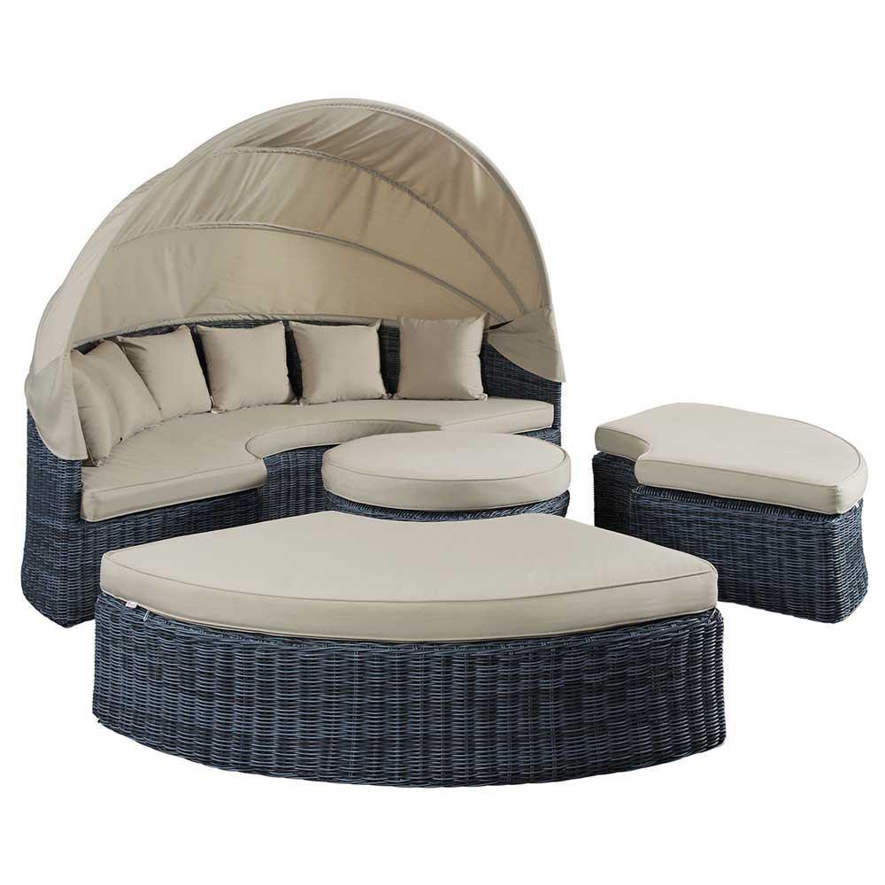 Modway Summon Canopy Outdoor Patio Daybed | Outdoor Patio Daybed | Modishstore-2