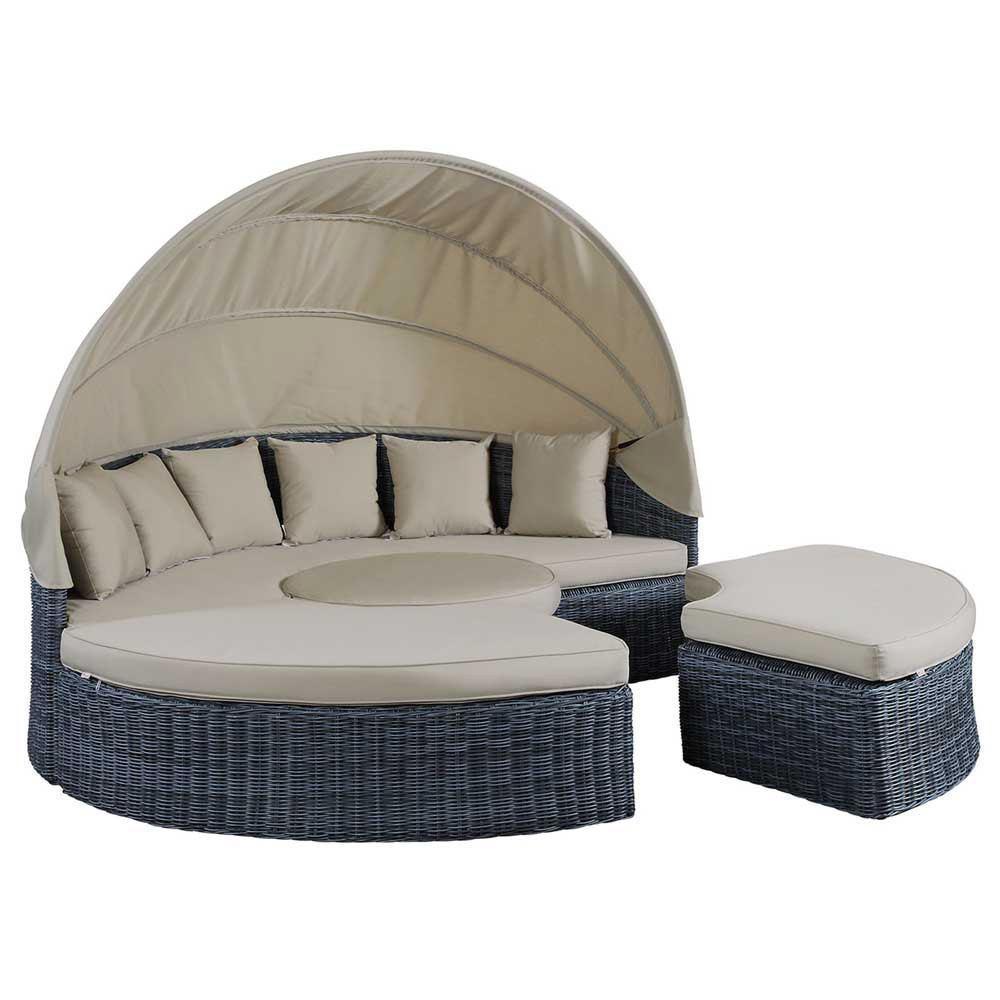Modway Summon Canopy Outdoor Patio Daybed | Outdoor Patio Daybed | Modishstore-6