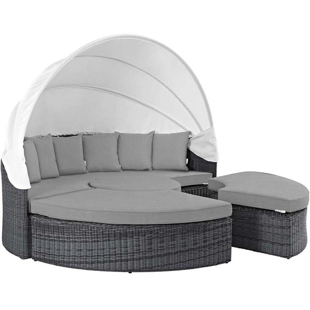 Modway Summon Canopy Outdoor Patio Daybed | Outdoor Patio Daybed | Modishstore-20