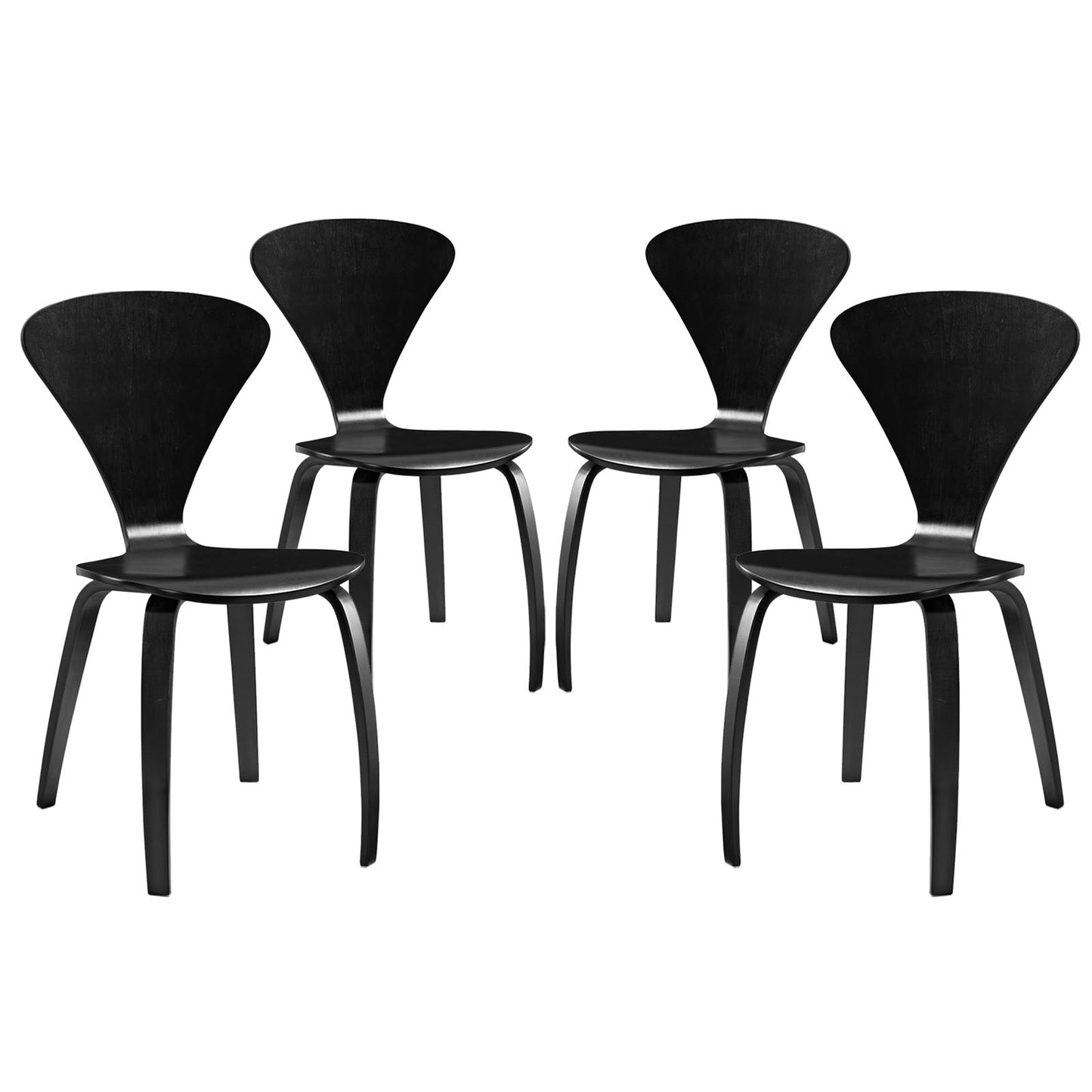 Vortex Dining Chairs Set of 4 By Modway - EEI-2000 | Dining Sets | Modishstore - 2