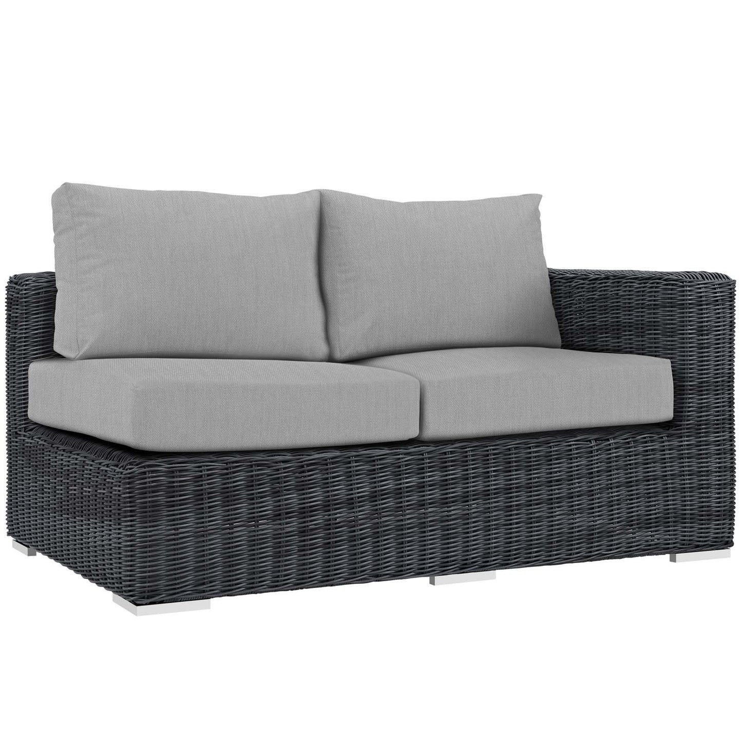 Modway Summon 7 Piece Outdoor Patio Sunbrella® Sectional Set
