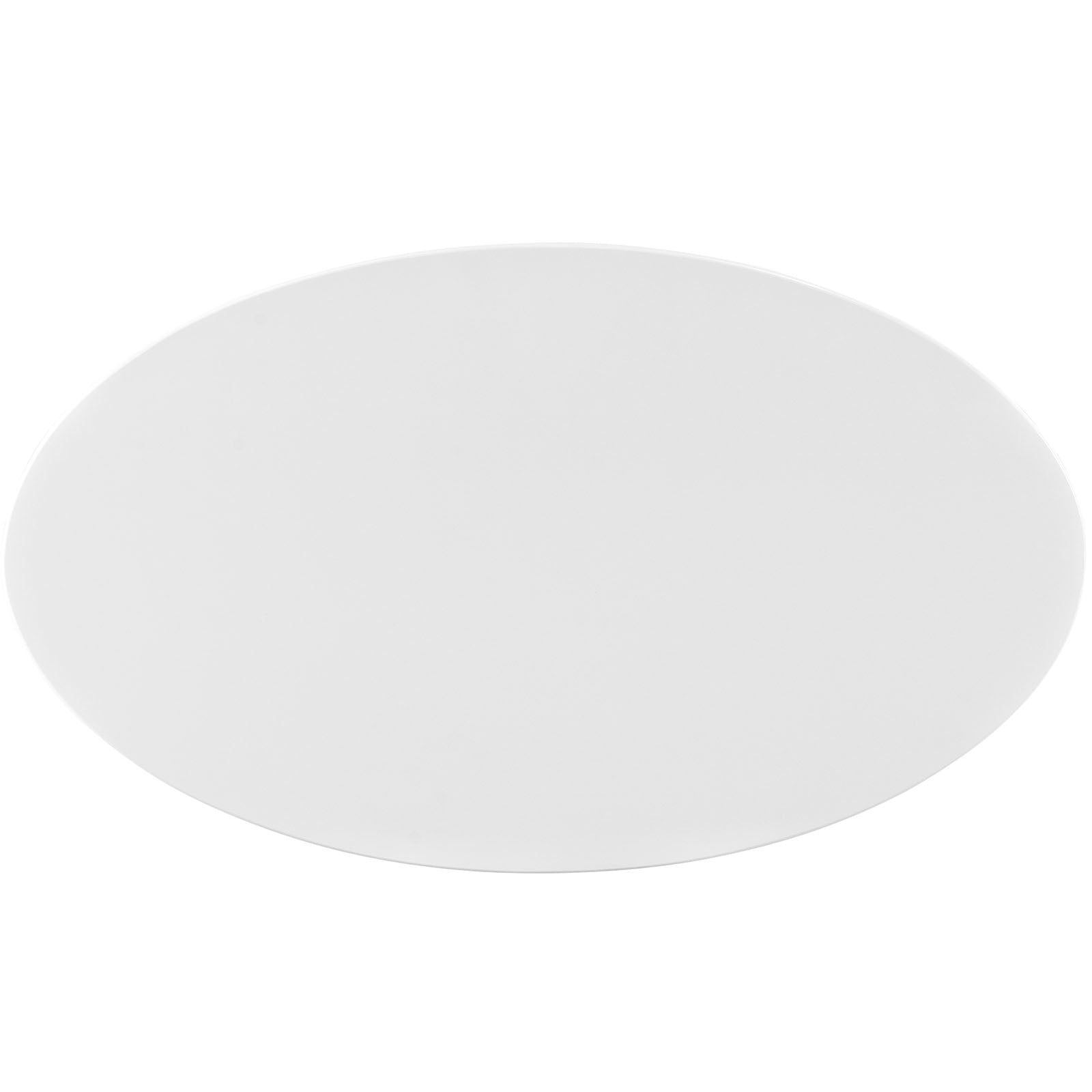 Modway Lippa 48" Oval-Shaped Wood Top Coffee Table in White | Coffee Tables | Modishstore-5