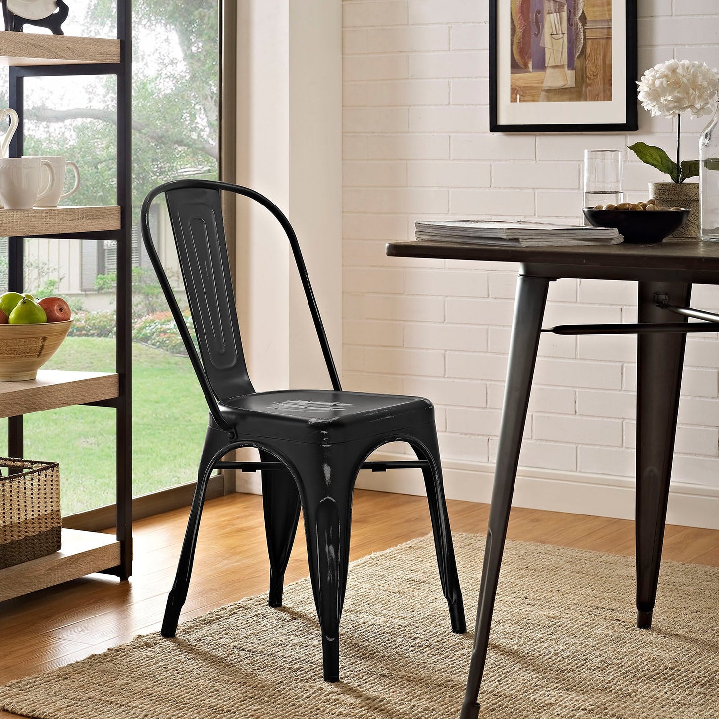Modway Promenade Side Chair - Gunmetal - EEI-2027