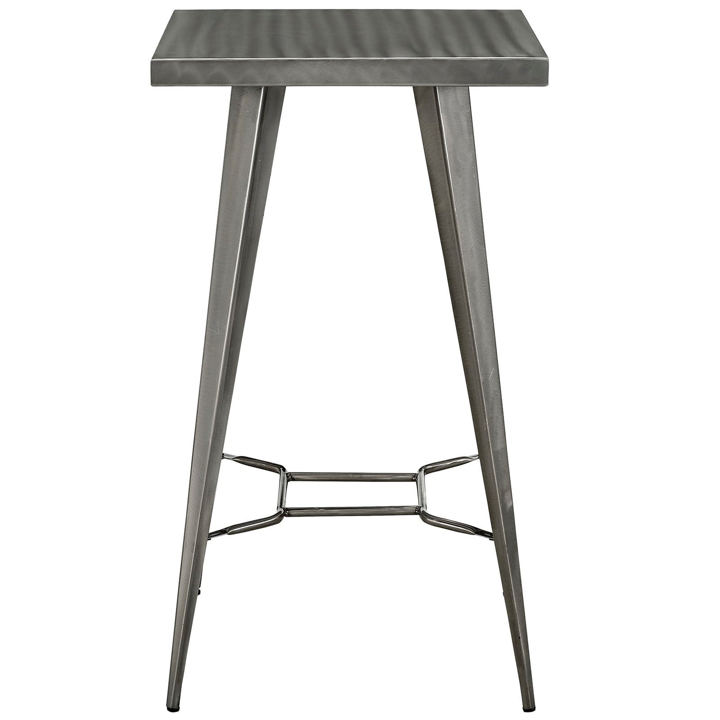 Modway Direct Metal Bar Table - Gunmetal | Bar Table | 