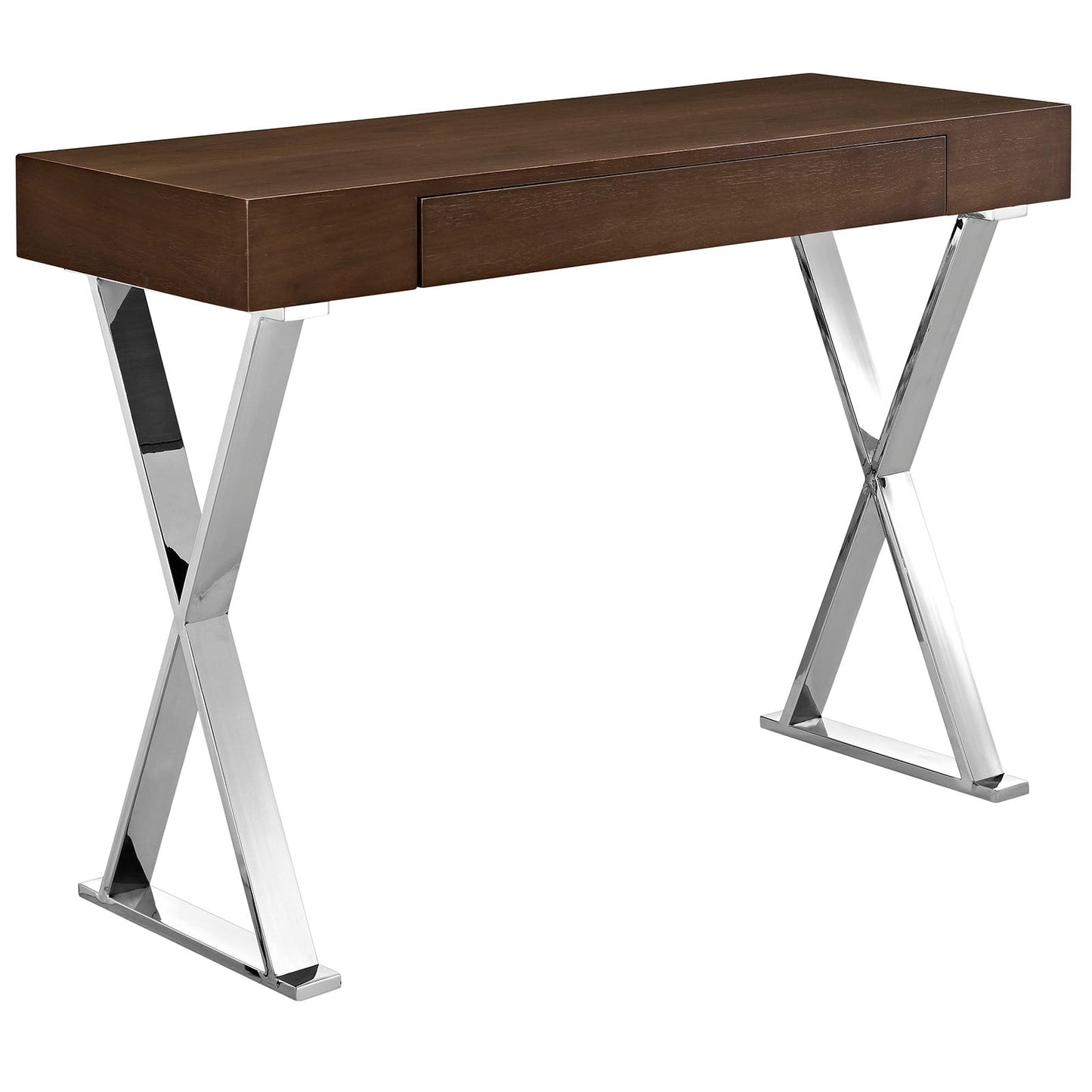 Modway's Sector Console Table White With Non-Marking Foot Pads - EEI-2048
