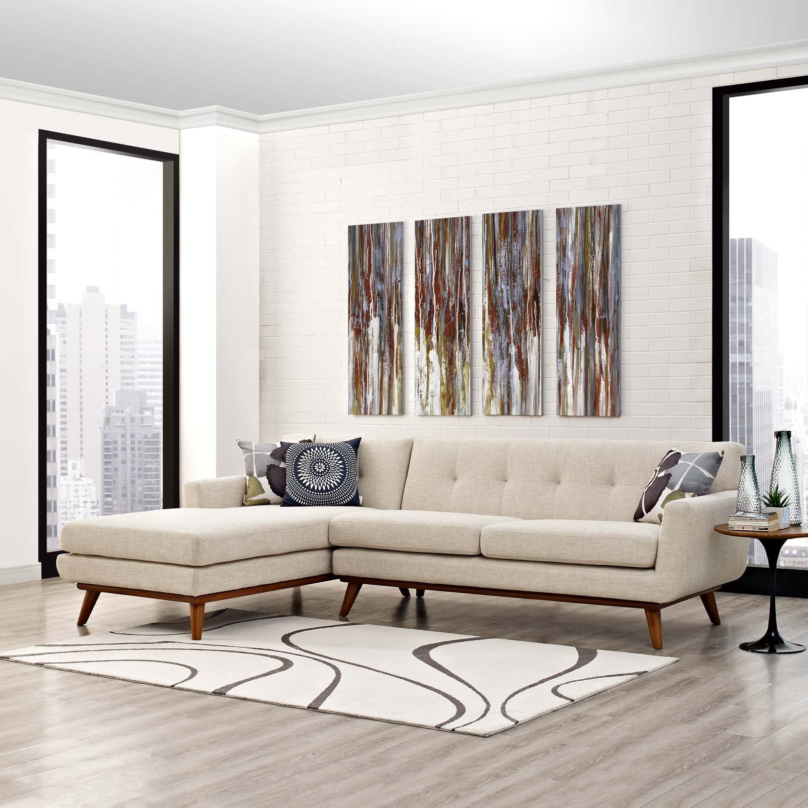 Modway Engage Left-Facing Sectional Sofa | Sofas