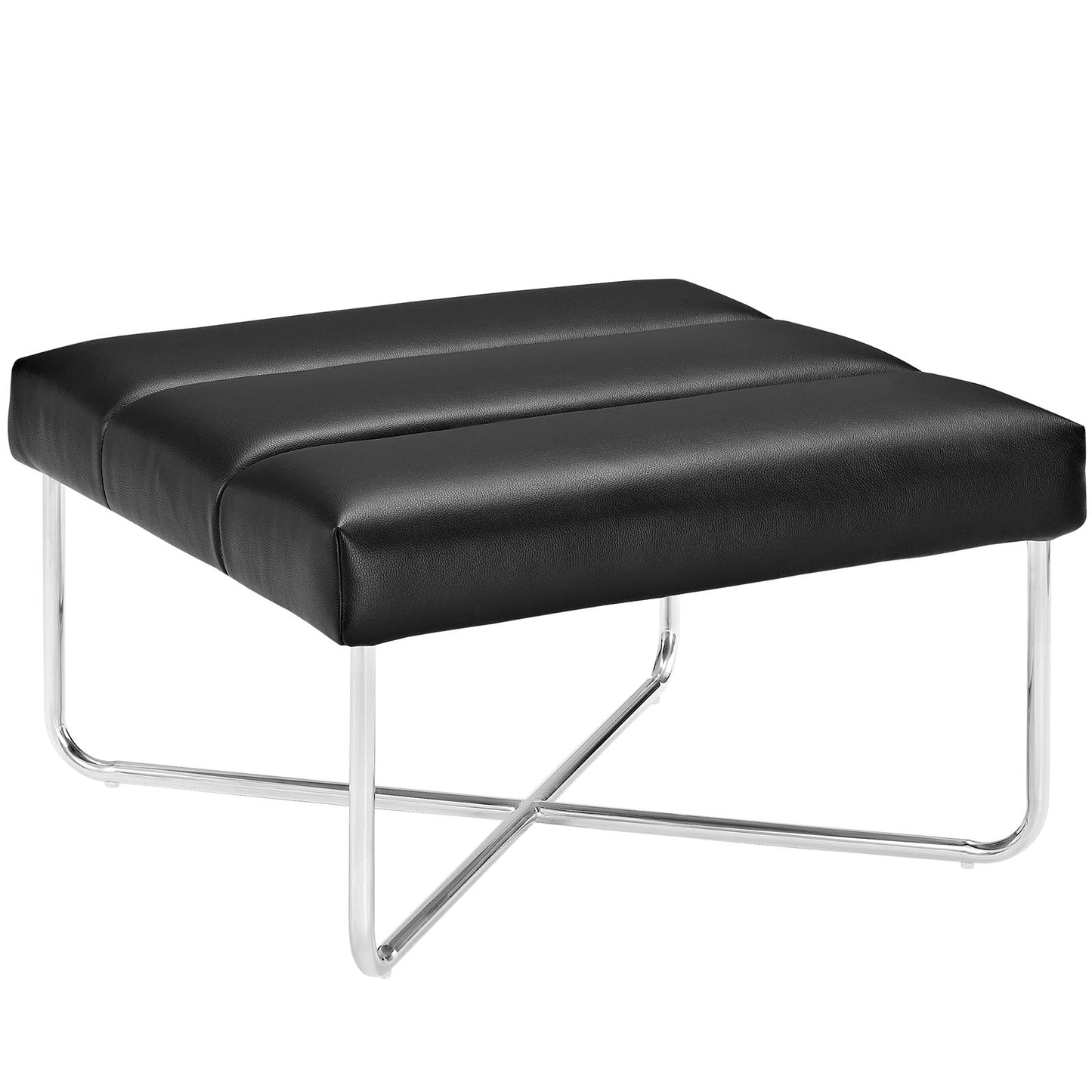 Modway Reach Upholstered Vinyl Ottoman - EEI-2082