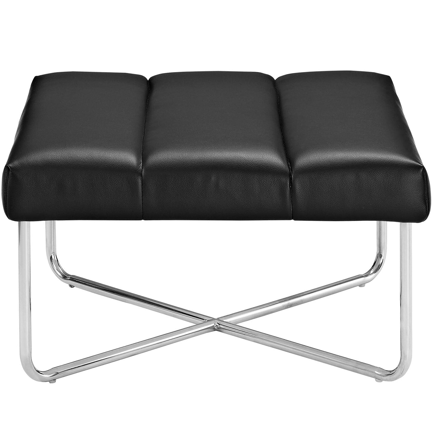 Modway Reach Upholstered Vinyl Ottoman - EEI-2082