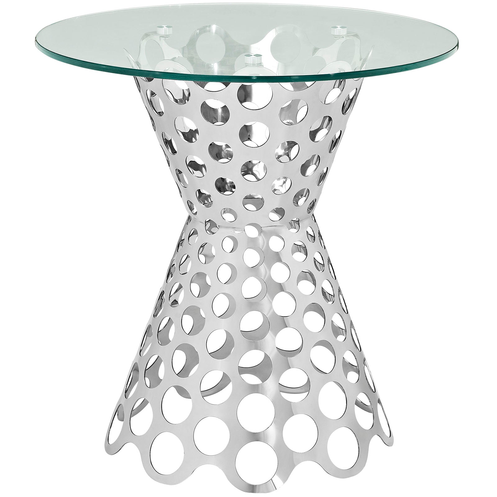 Arrange Glass Top Side Table By Modway - EEI-2106 | Side Tables - 2