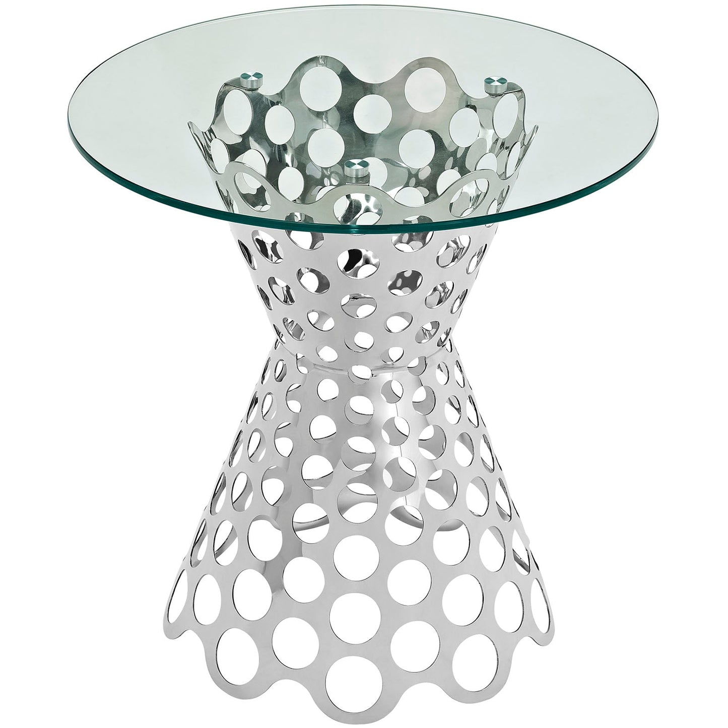 Arrange Glass Top Side Table By Modway - EEI-2106 | Side Tables - 3
