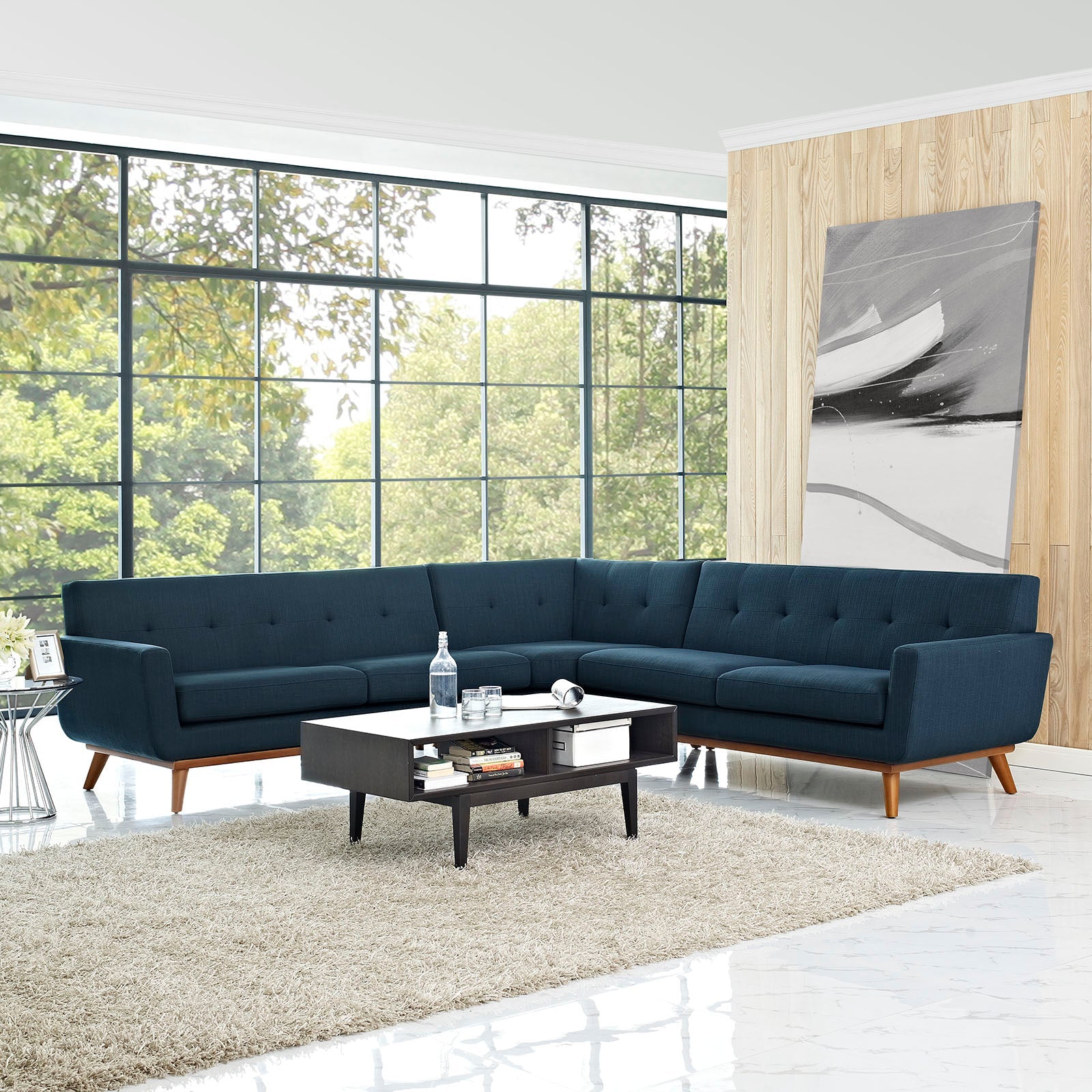 Modway Engage L-Shaped Sectional Sofa | Sofas | 