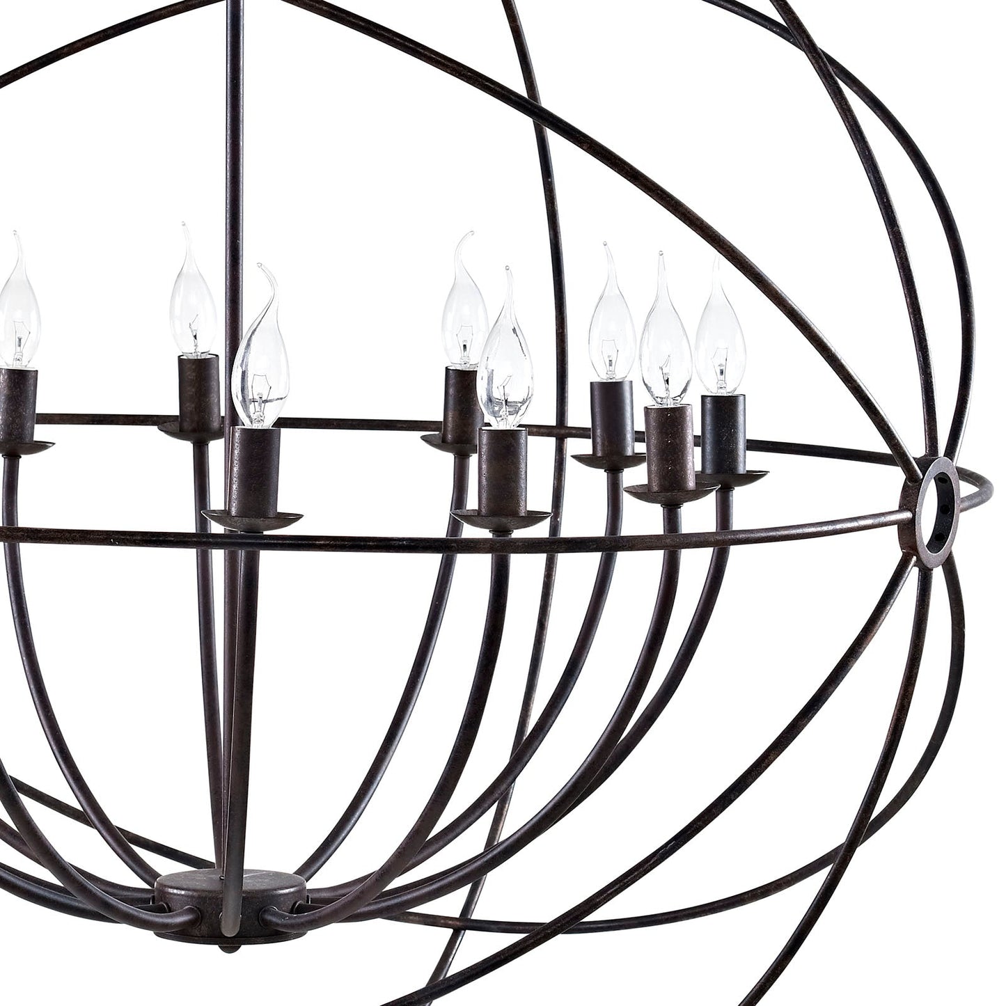 Atom 39.5" Chandelier By Modway - EEI-2111 | Chandeliers - 4