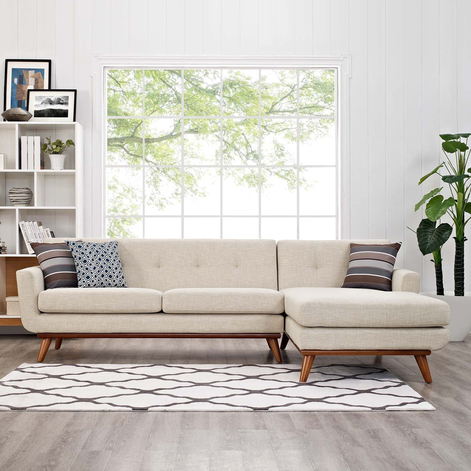 Modway Engage Right-Facing Sectional Sofa | Sofas