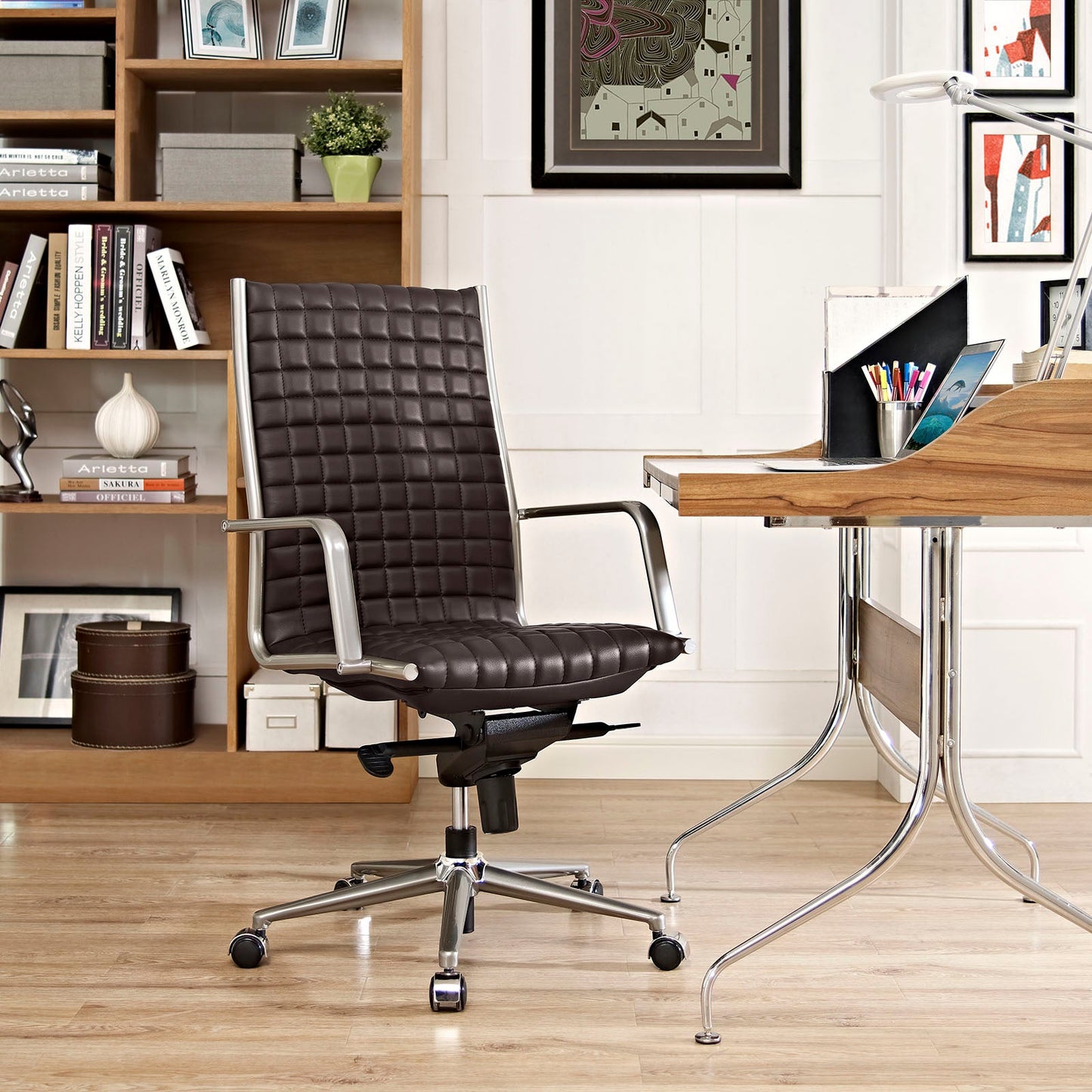 Pattern Highback Office Chair By Modway - EEI-2122 | Office Chairs | Modishstore