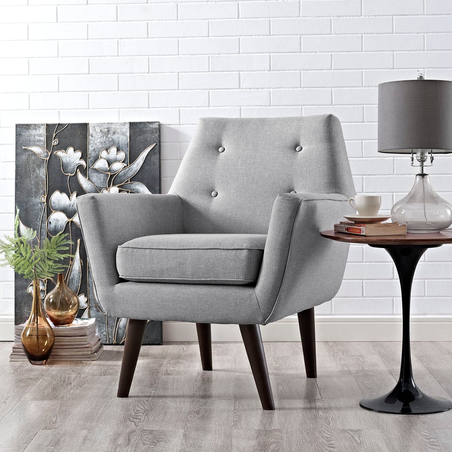 Modway Posit Upholstered Armchair | Armchairs | Modishstore-8