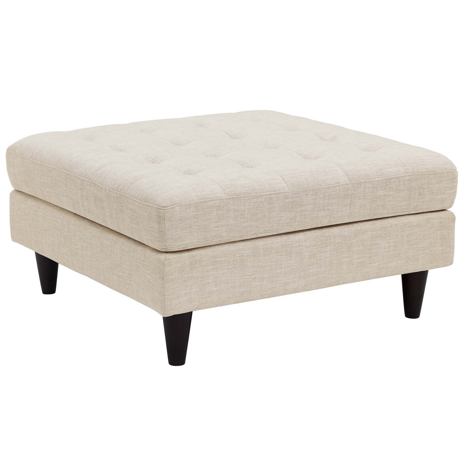 Modway Empress Upholstered Large Ottoman | Ottomans | 