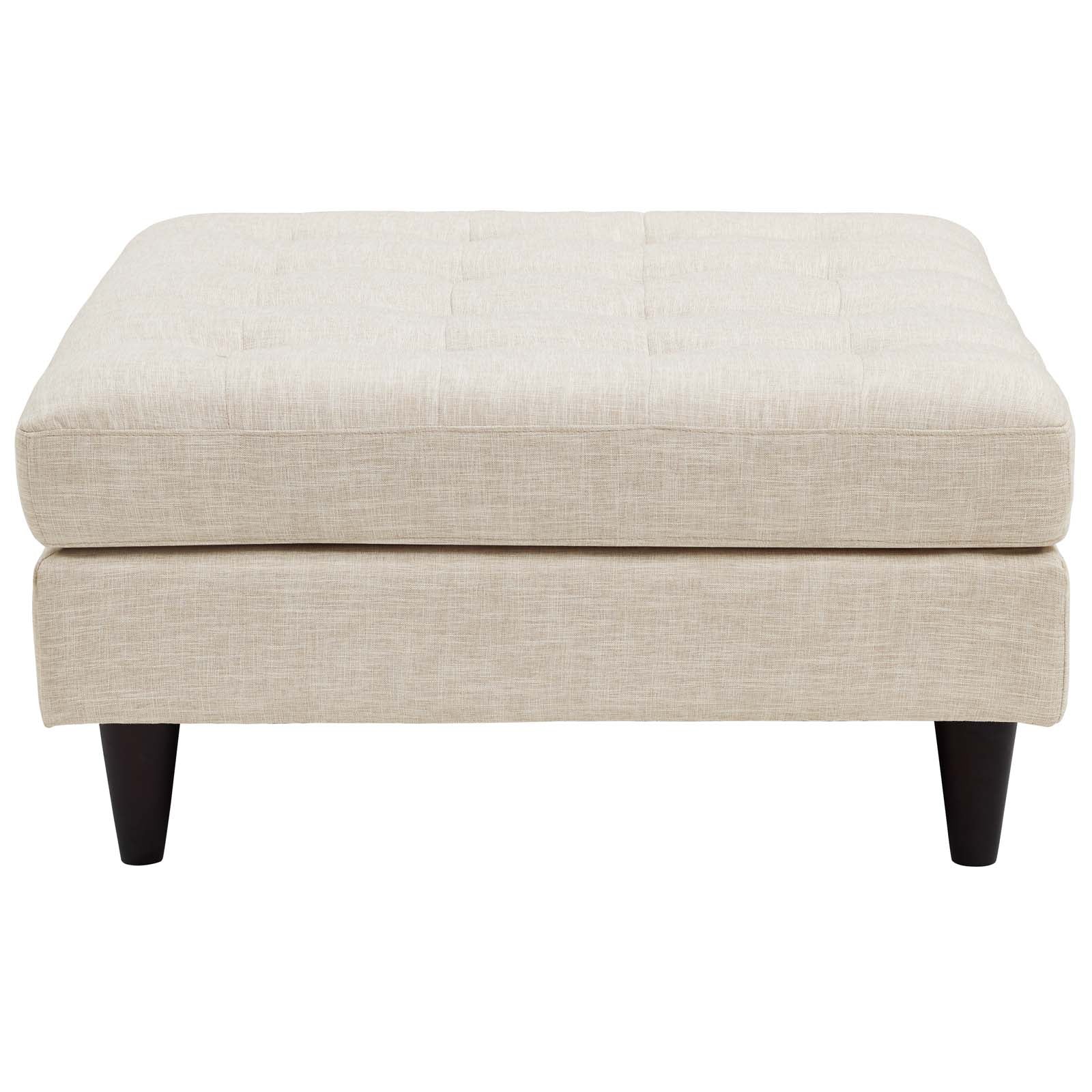 Modway Empress Upholstered Large Ottoman | Ottomans | 