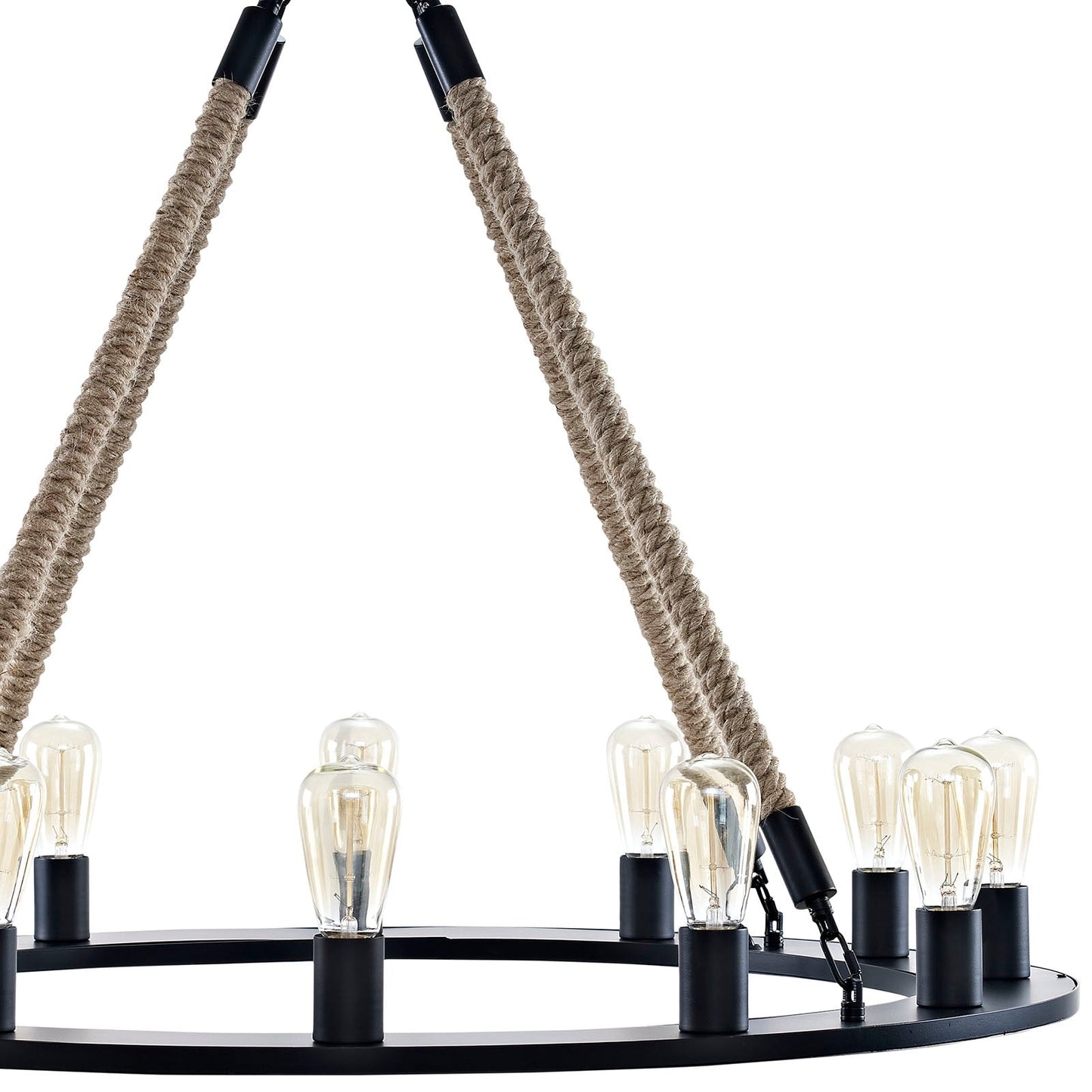 Modway Encircle Chandelier - Brown | Chandeliers | 