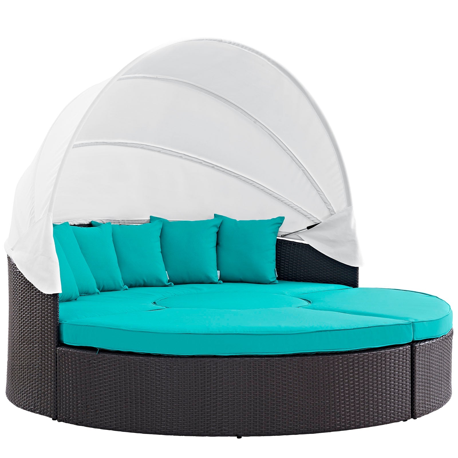 Modway Convene Canopy Outdoor Patio Daybed - EEI-2173 | Outdoor Patio Daybed | 