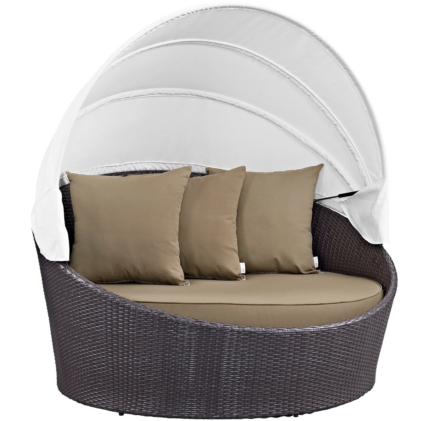 Modway Convene Canopy Outdoor Patio Daybed - EEI-2175 | Outdoor Patio Daybed | 